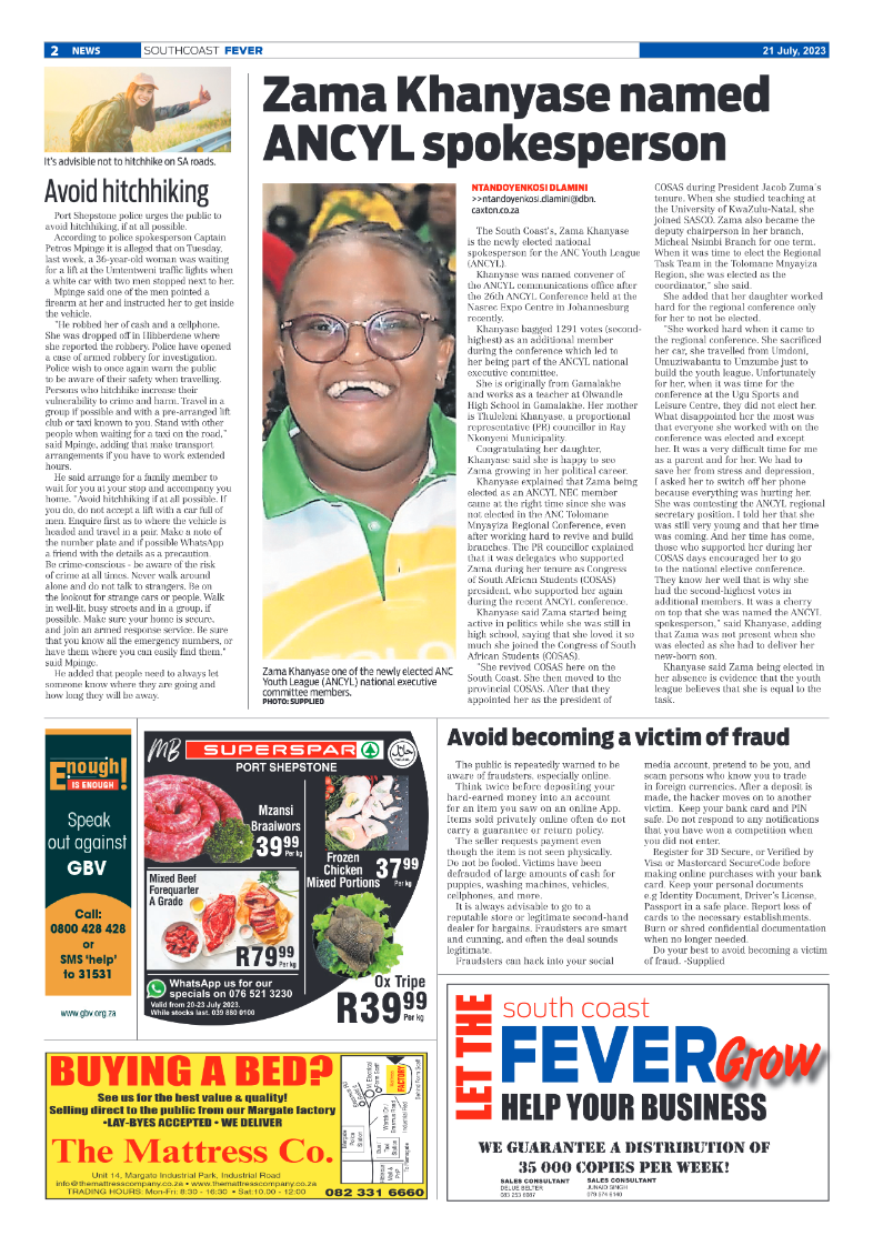 SCF 21 July page 2