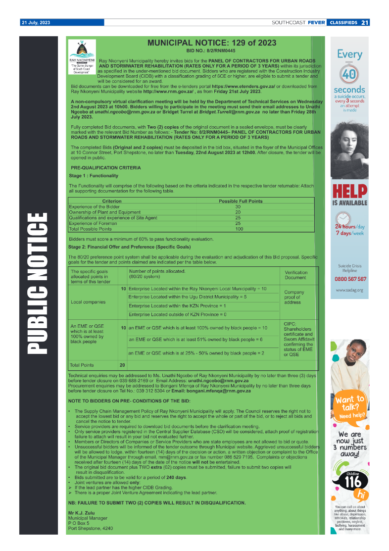 SCF 21 July page 21