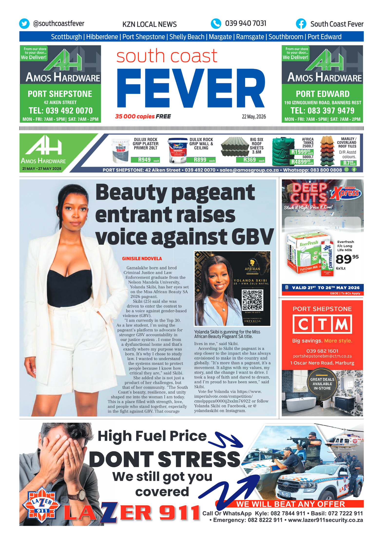 SCF 22 May page 1