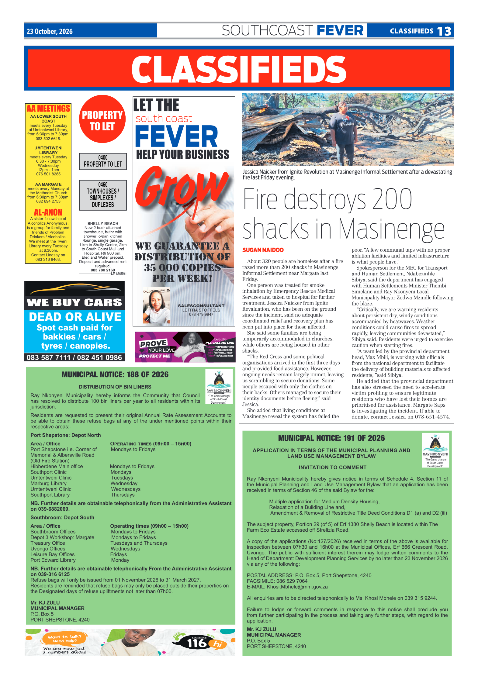 SCF 23 Oct page 13
