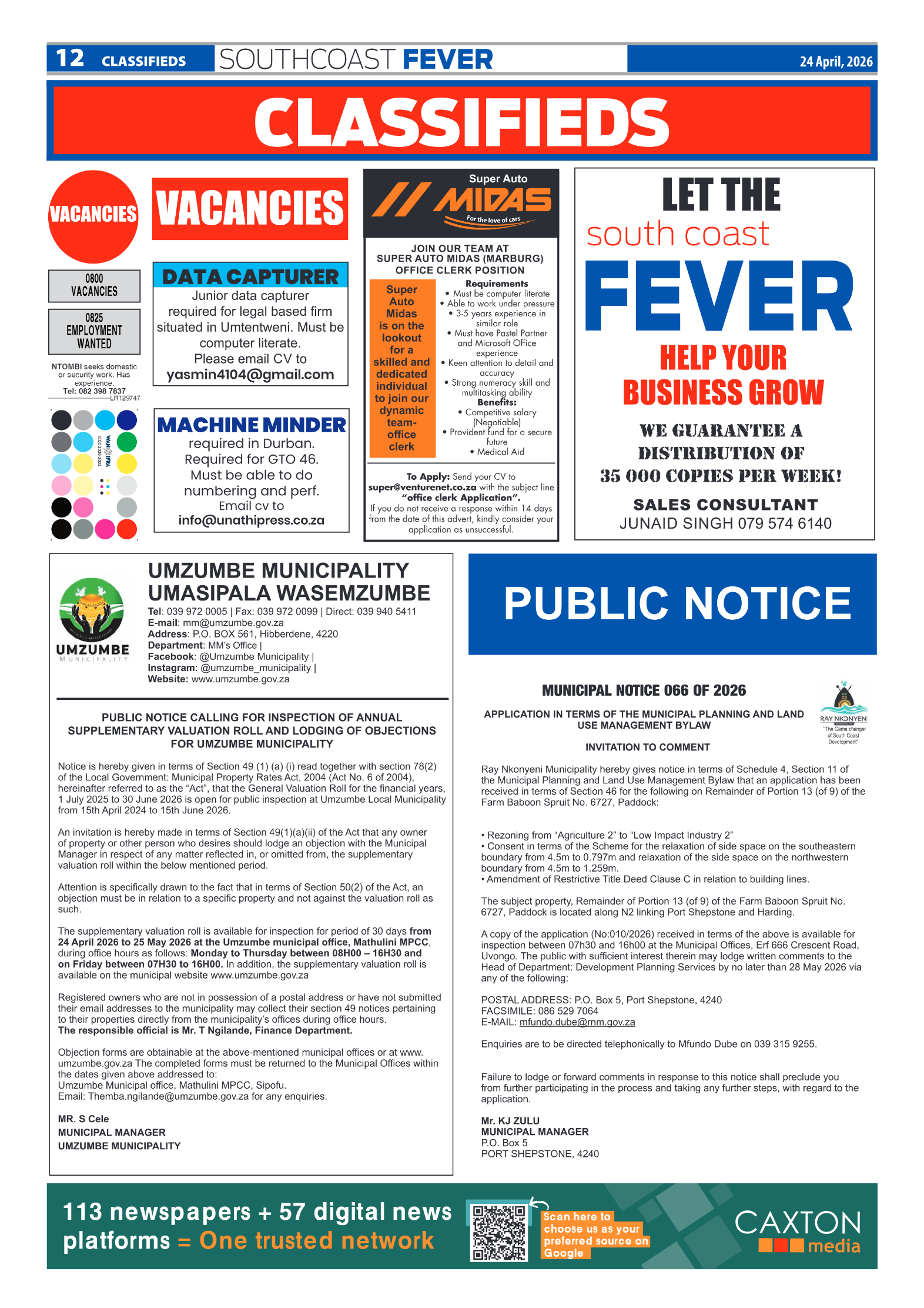 SCF 24 April page 12