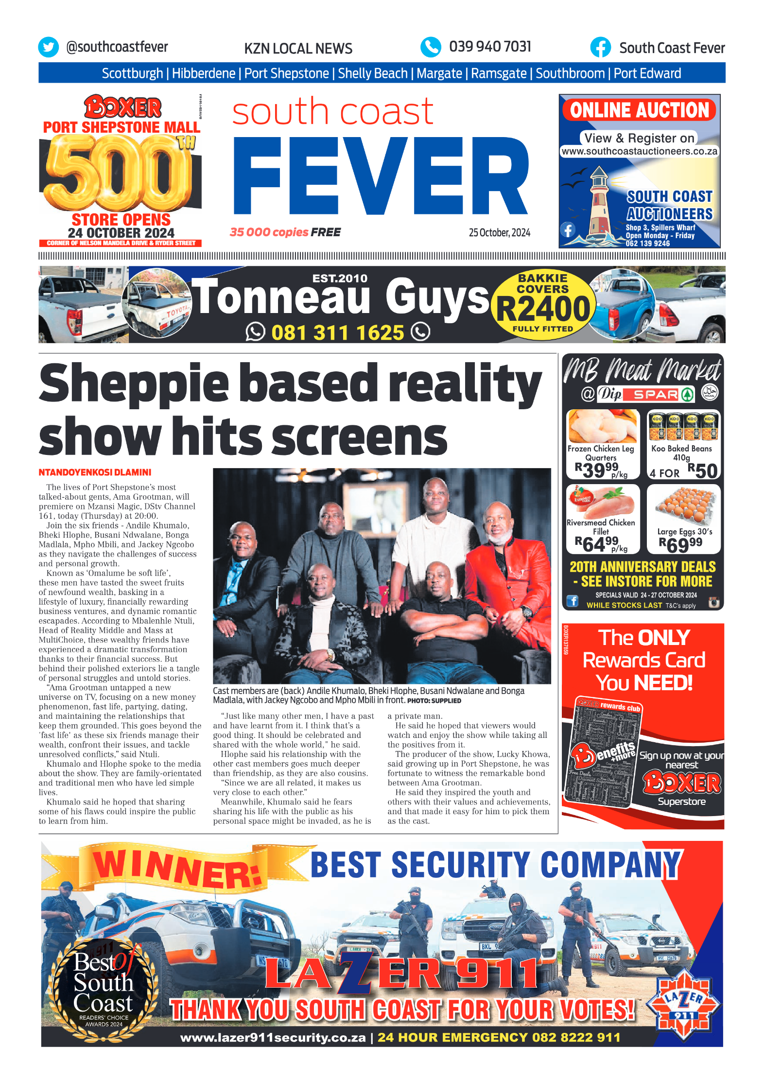 SCF 25 Oct page 1