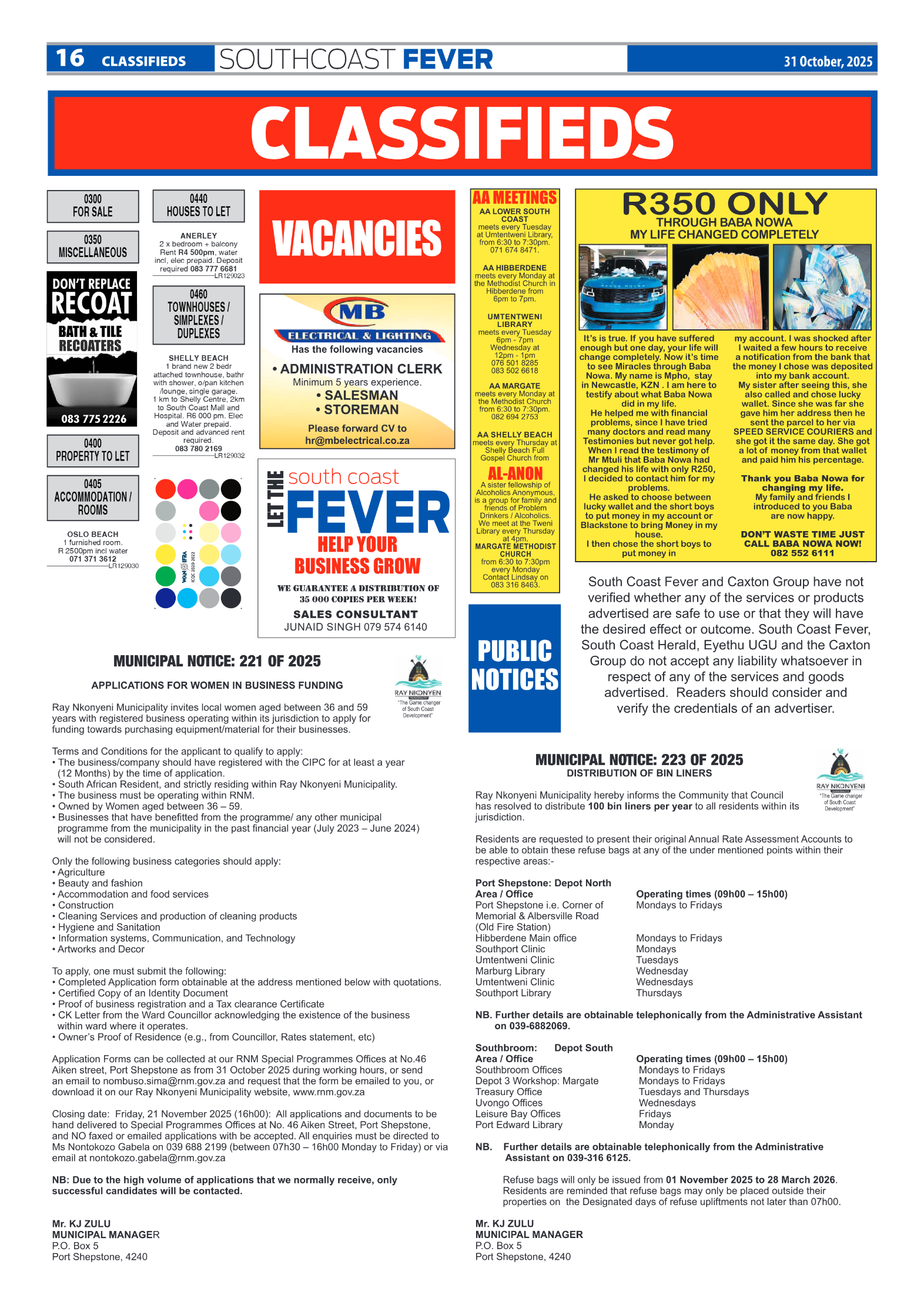 SCF 31 Oct page 16