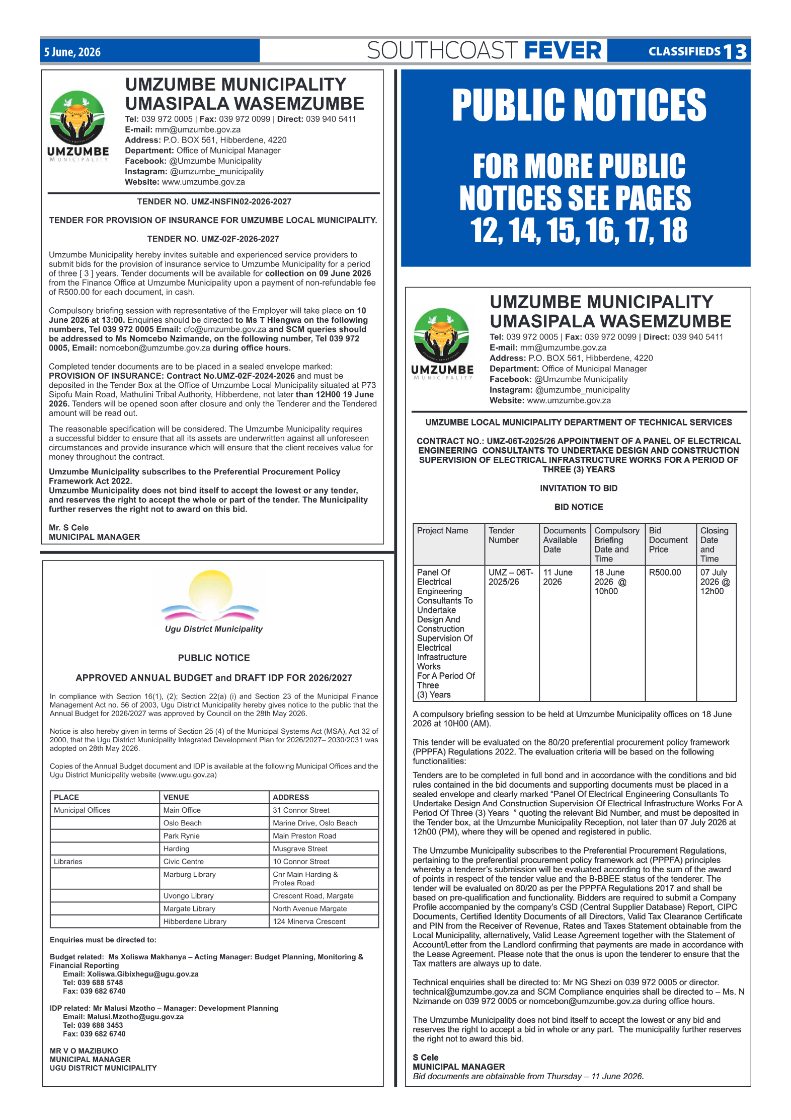 SCF 5 June page 13