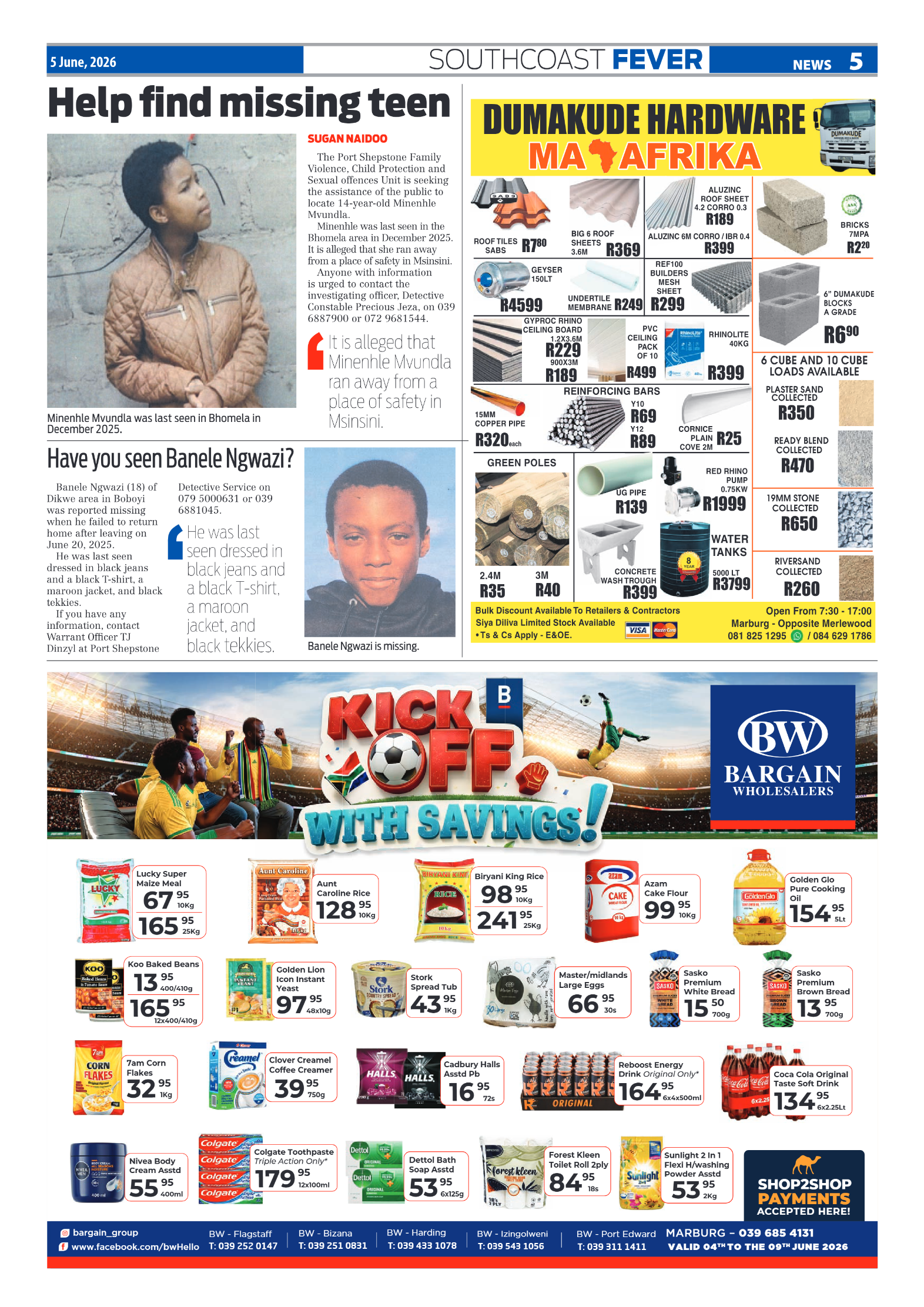 SCF 5 June page 5