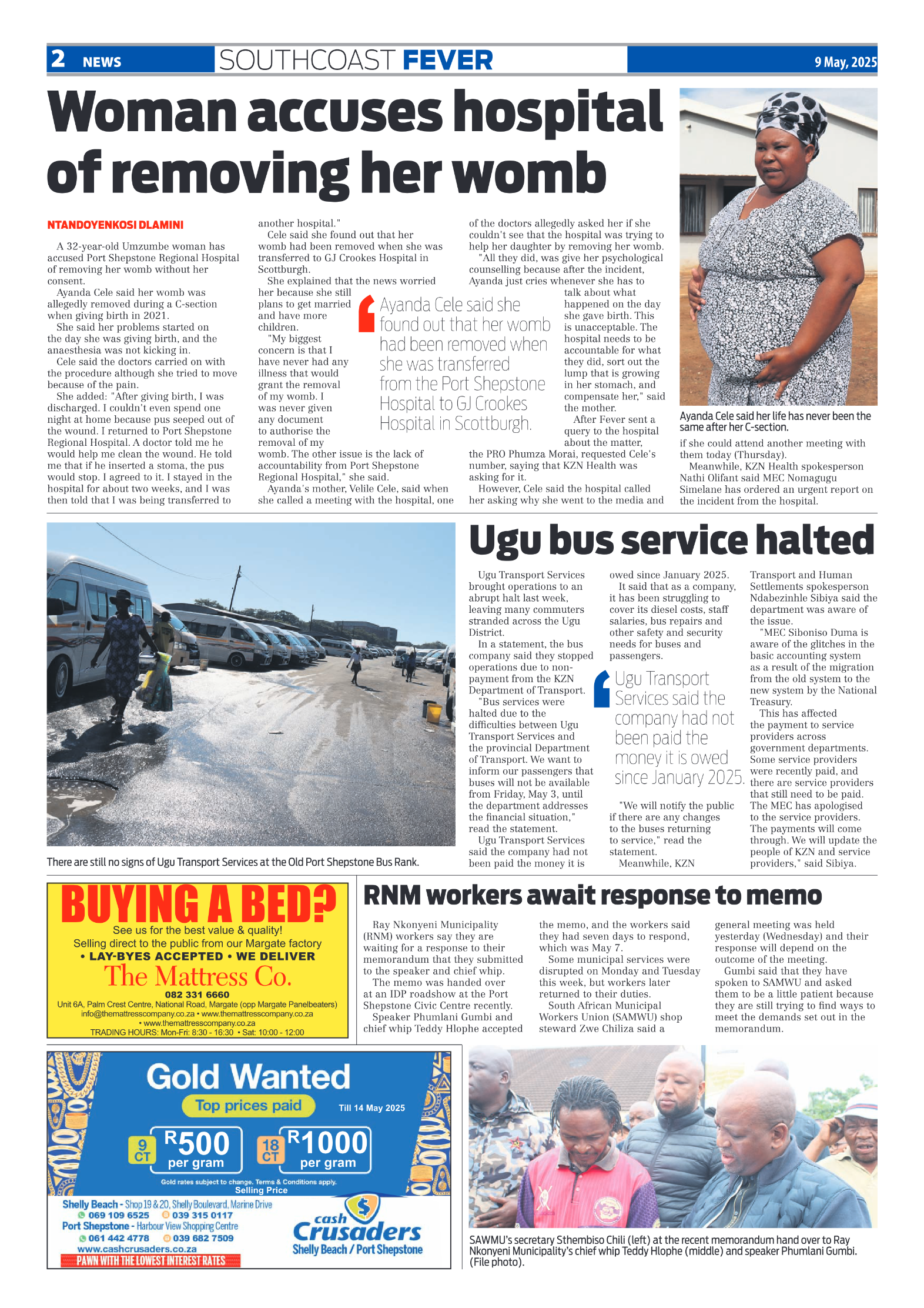 SCF 9 May page 2