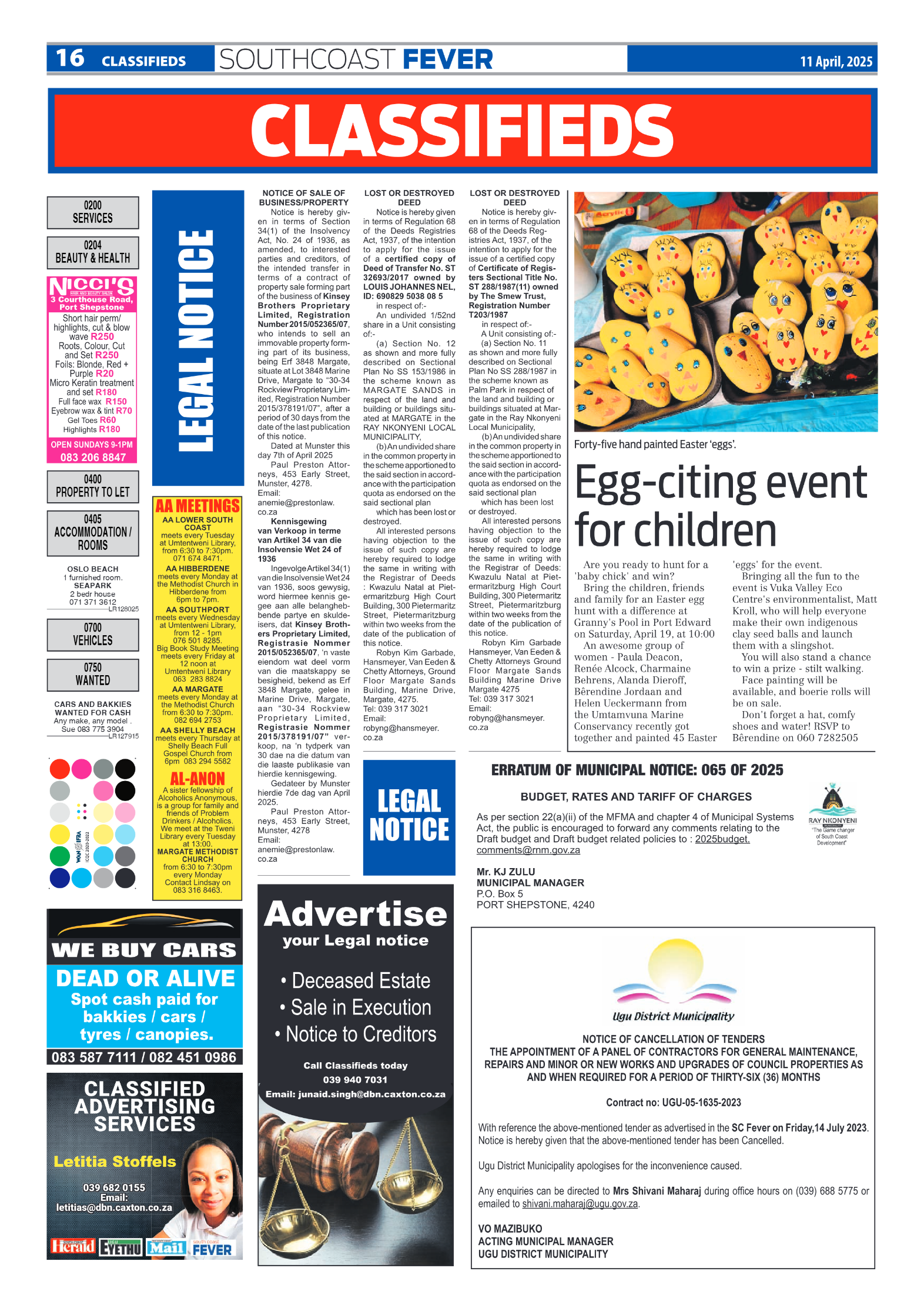 SCF 11 April page 16