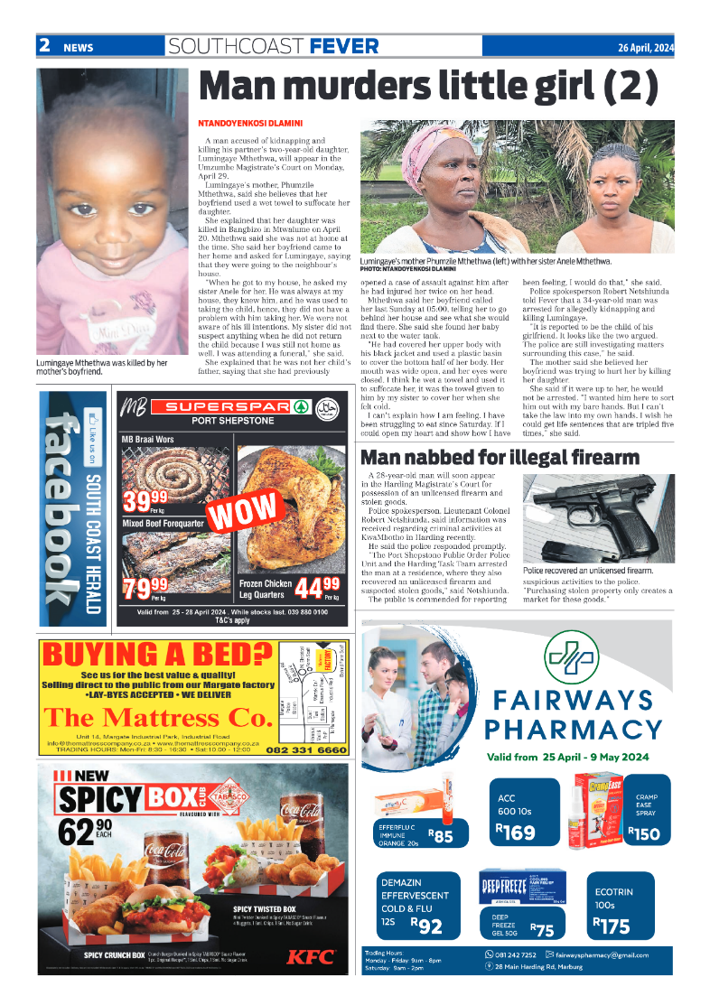 SC Fever 26 April 2024 page 2