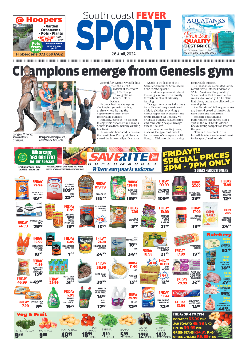 SC Fever 26 April 2024 page 20