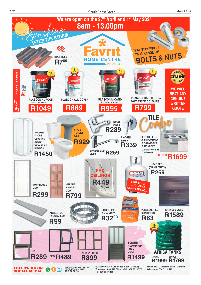 SC Fever 26 April 2024 page 5