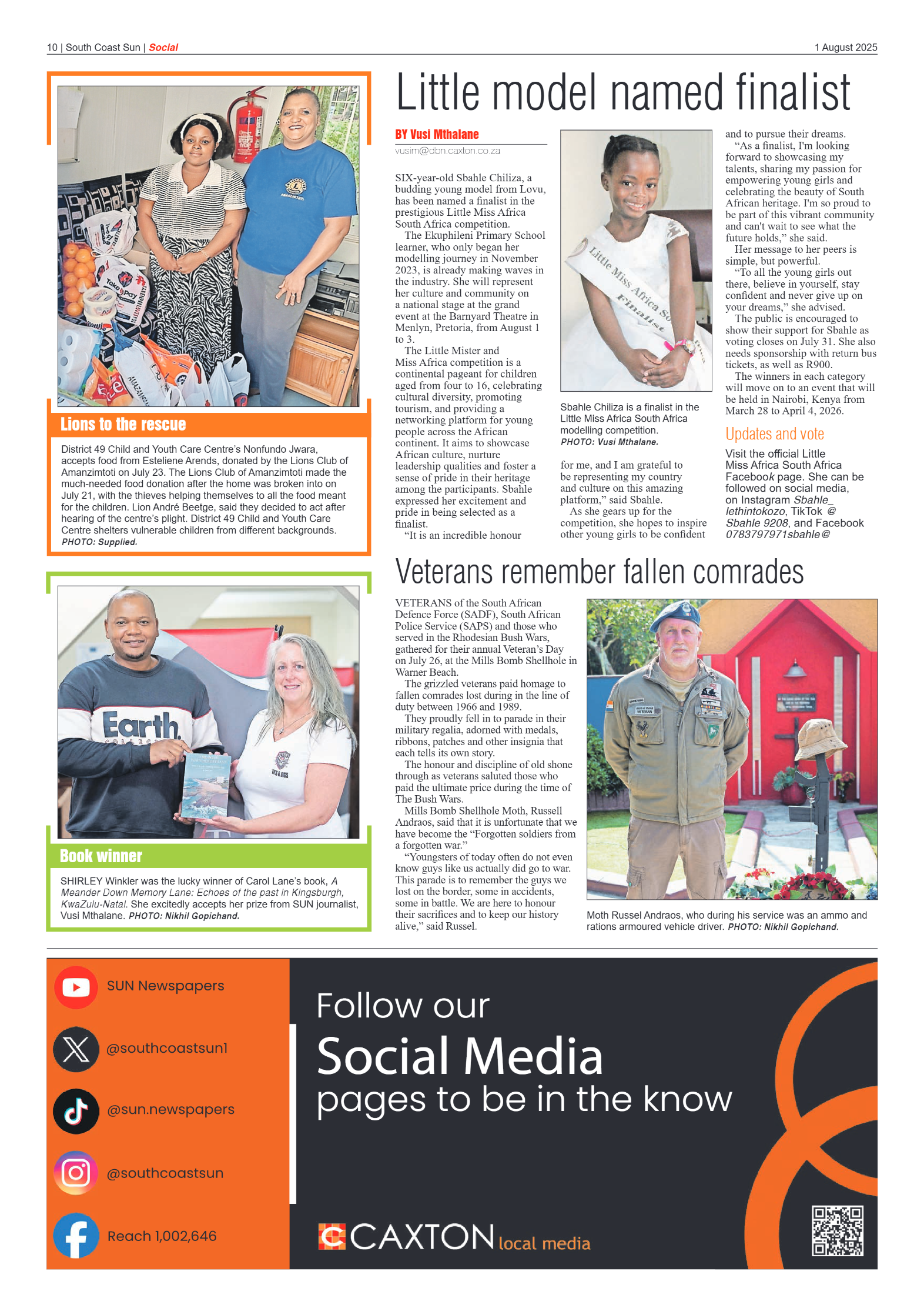 South Coast Sun 01 August 2025 page 9
