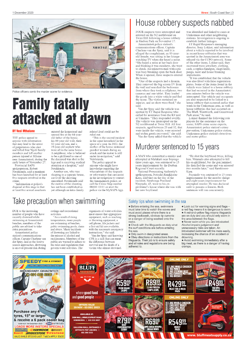 South Coast Sun 01 December 2023 page 3