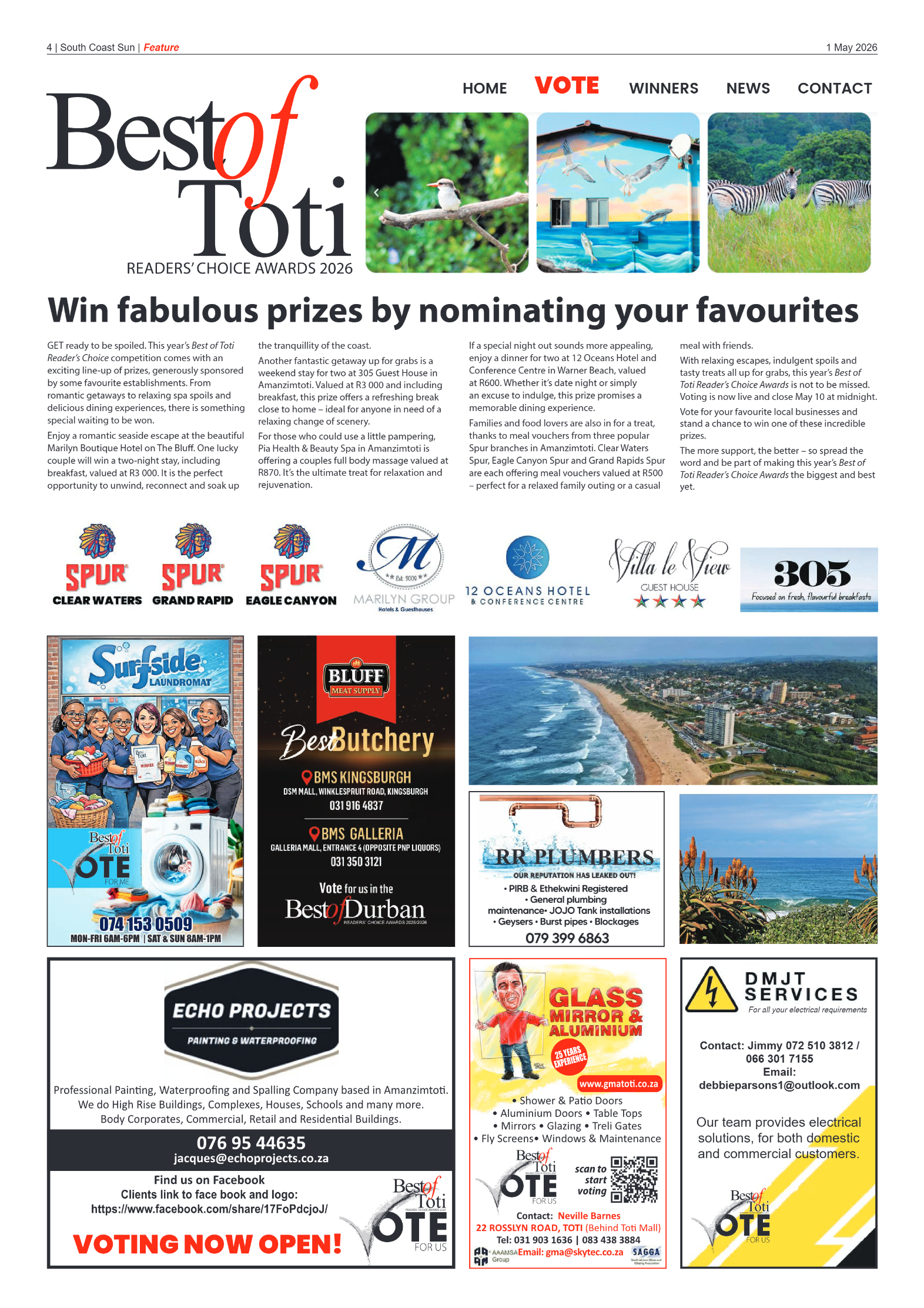 South Coast Sun 01 May 2026 page 4