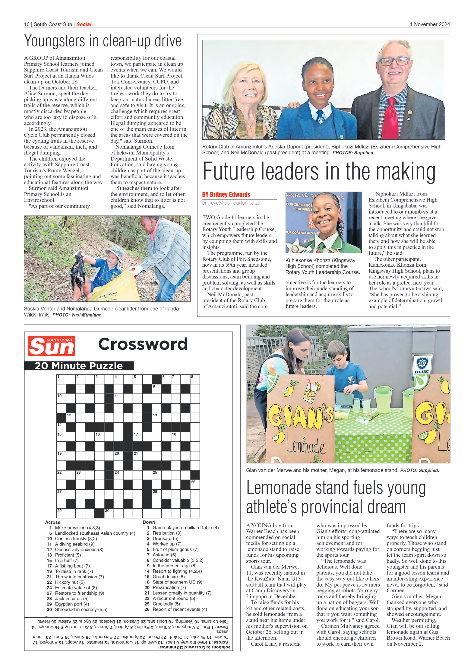 South Coast Sun 01 November 2024 page 10