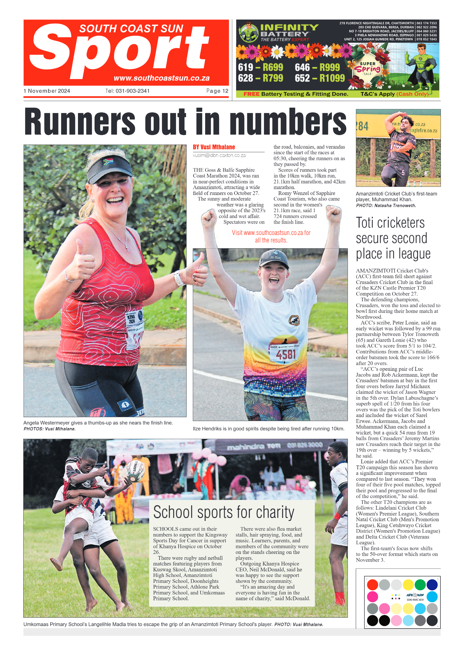 South Coast Sun 01 November 2024 page 12