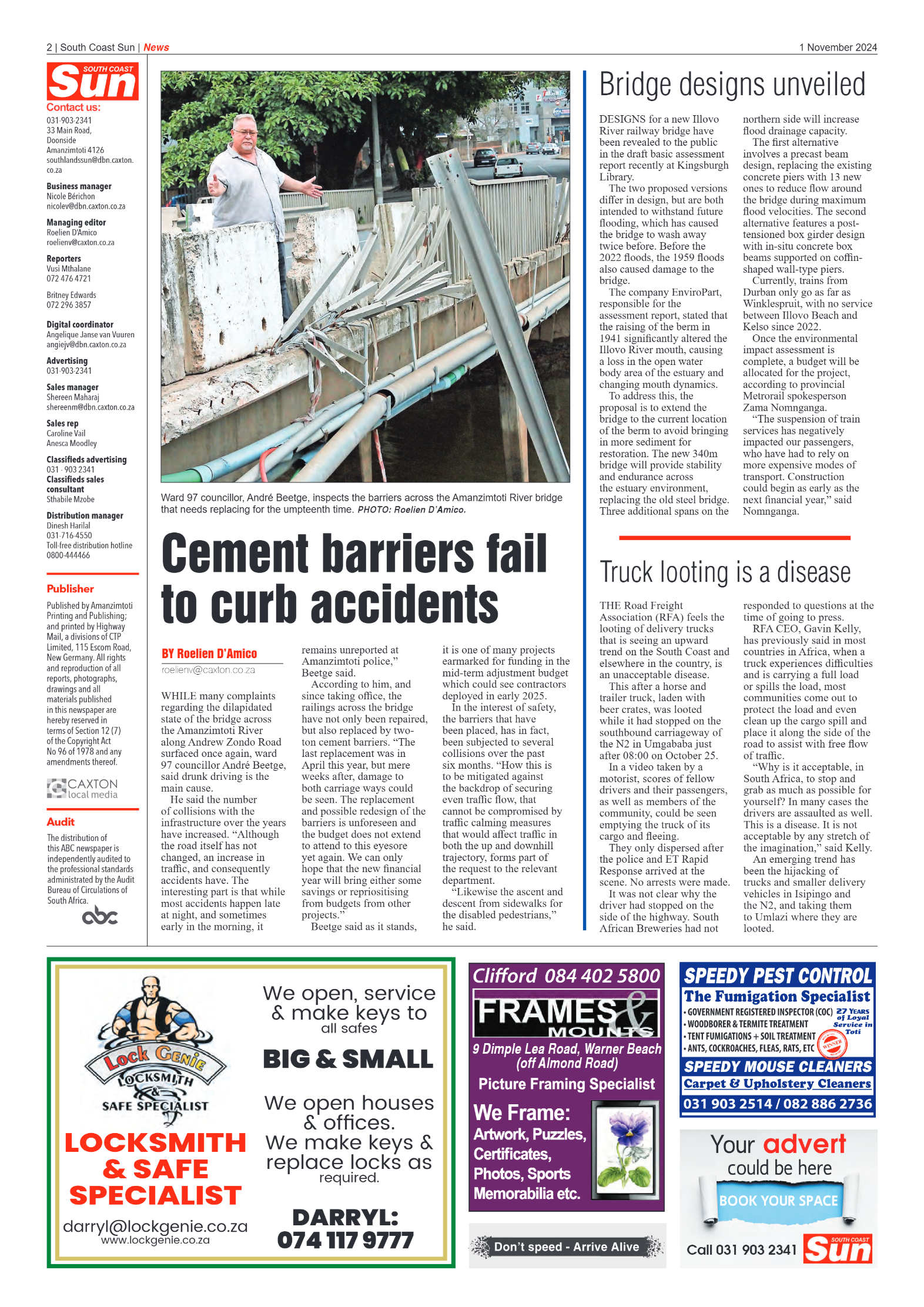South Coast Sun 01 November 2024 page 2