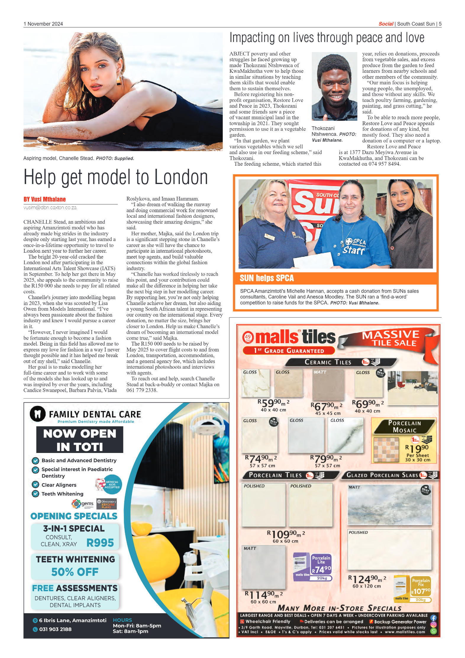 South Coast Sun 01 November 2024 page 5