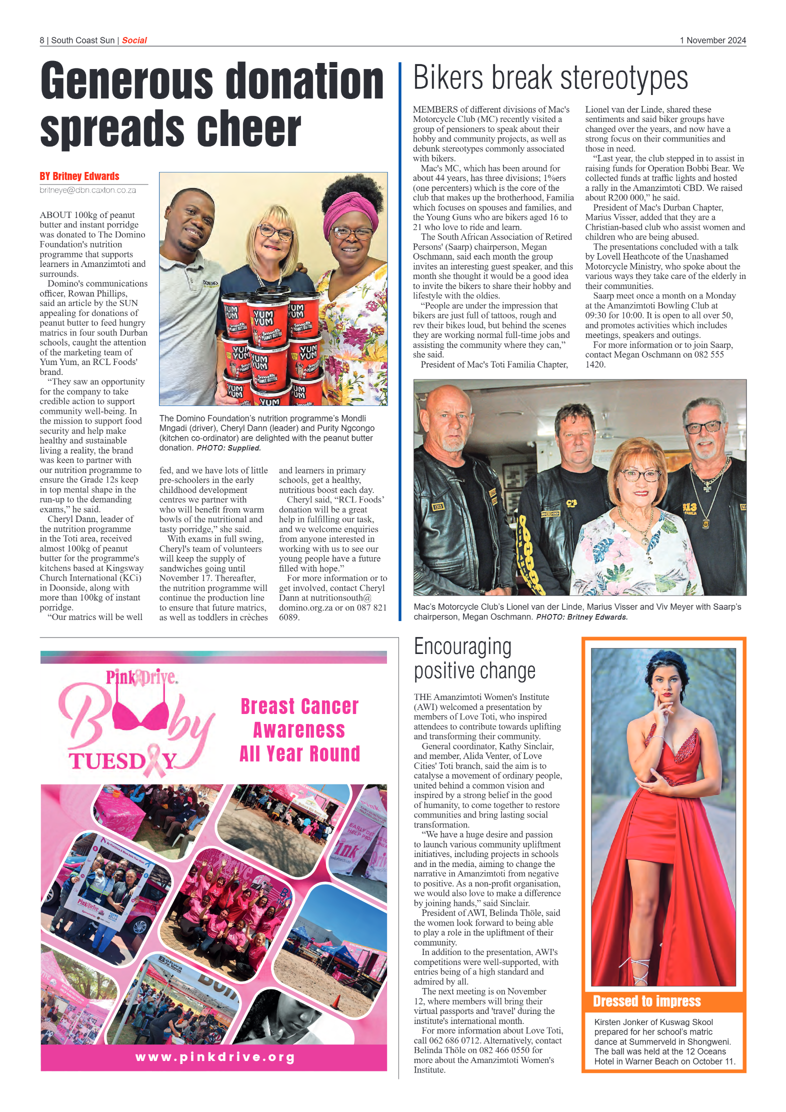 South Coast Sun 01 November 2024 page 8