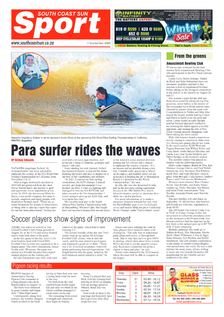 South Coast Sun 01 September 2023 page 12