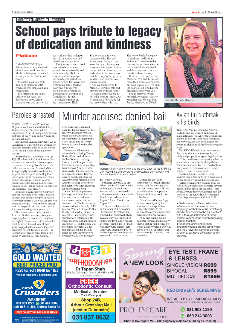South Coast Sun 01 September 2023 page 3