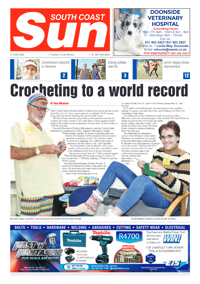 South Coast Sun 02 June 2023 page 1