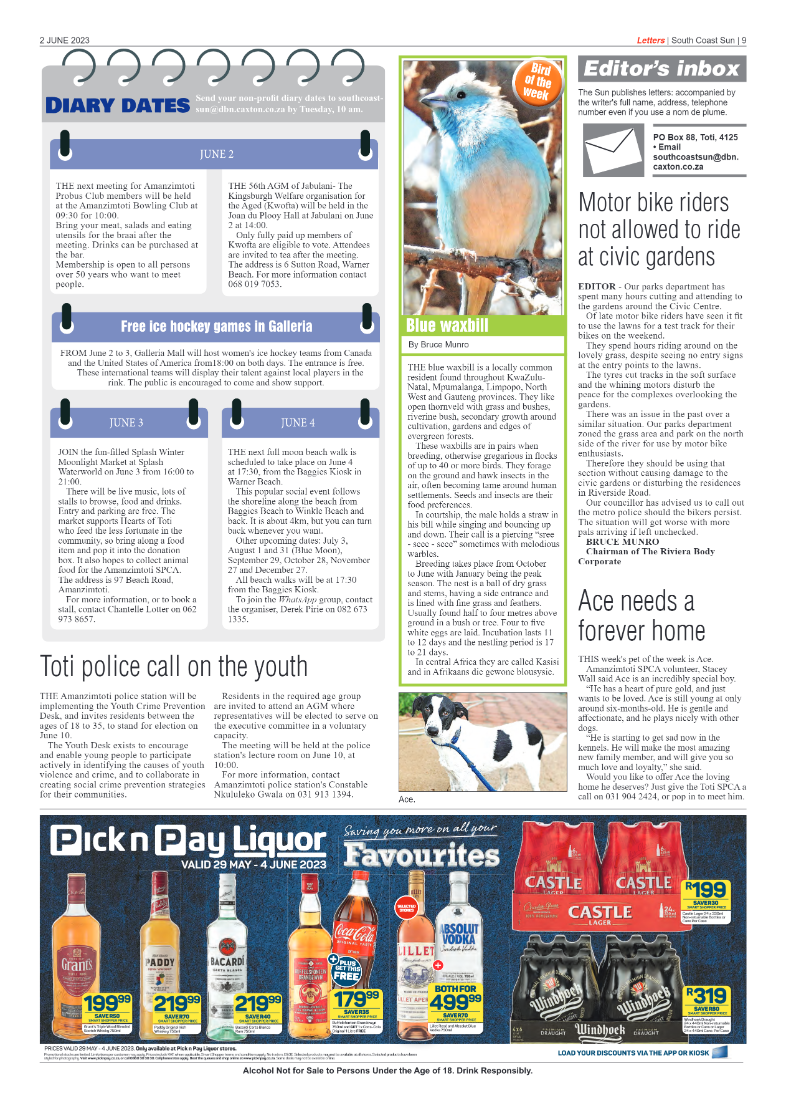 South Coast Sun 02 June 2023 page 9