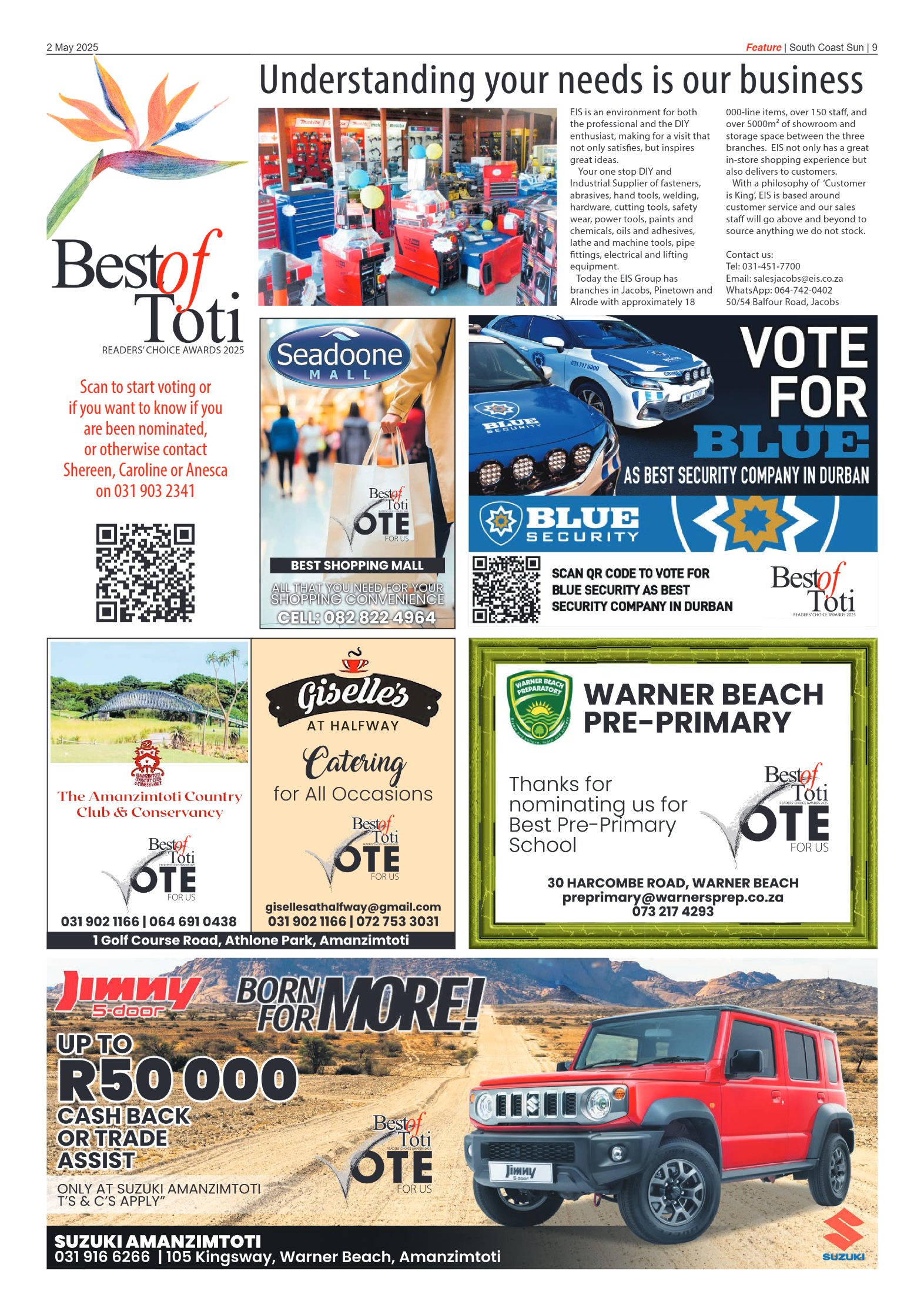 South Coast Sun 02 May 2025 page 9