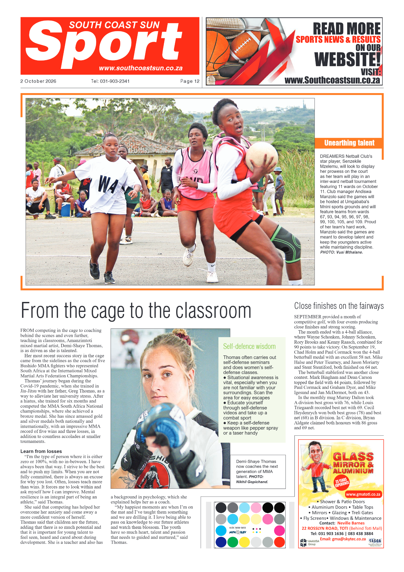 South Coast Sun 02 October 2026 page 12