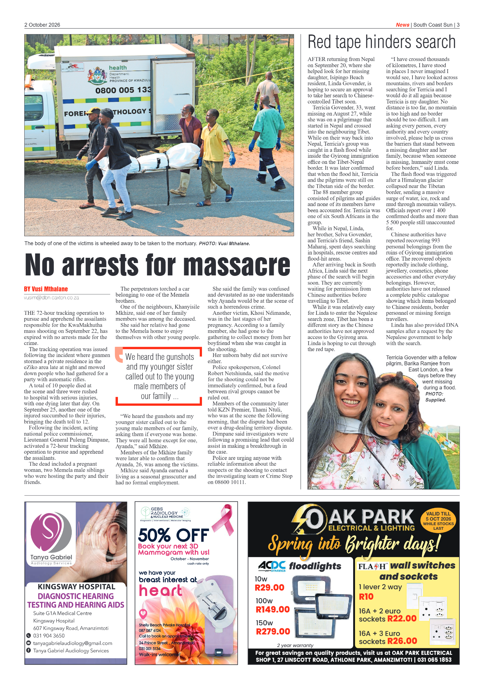 South Coast Sun 02 October 2026 page 3