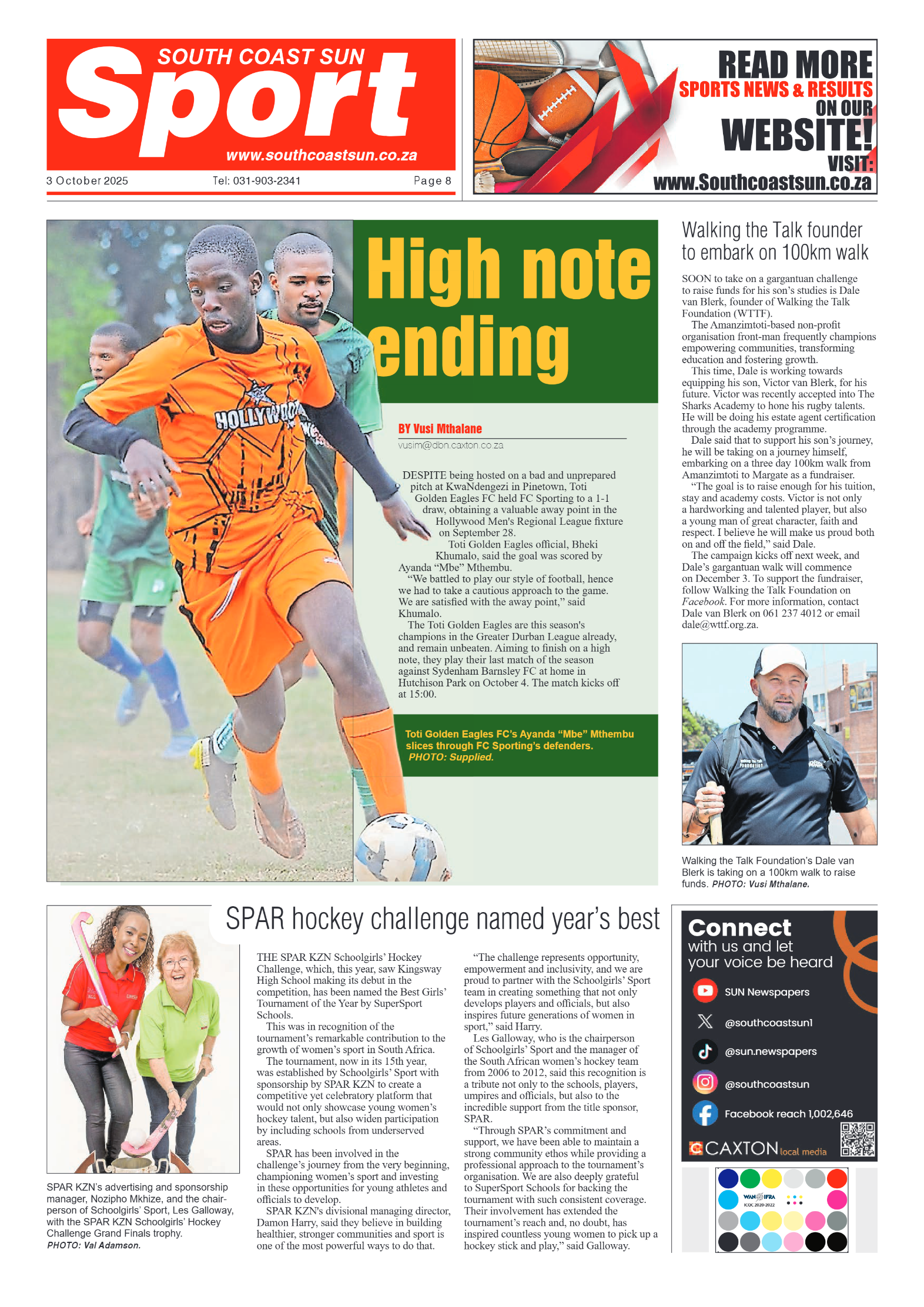 South Coast Sun 03 October 2025 page 8