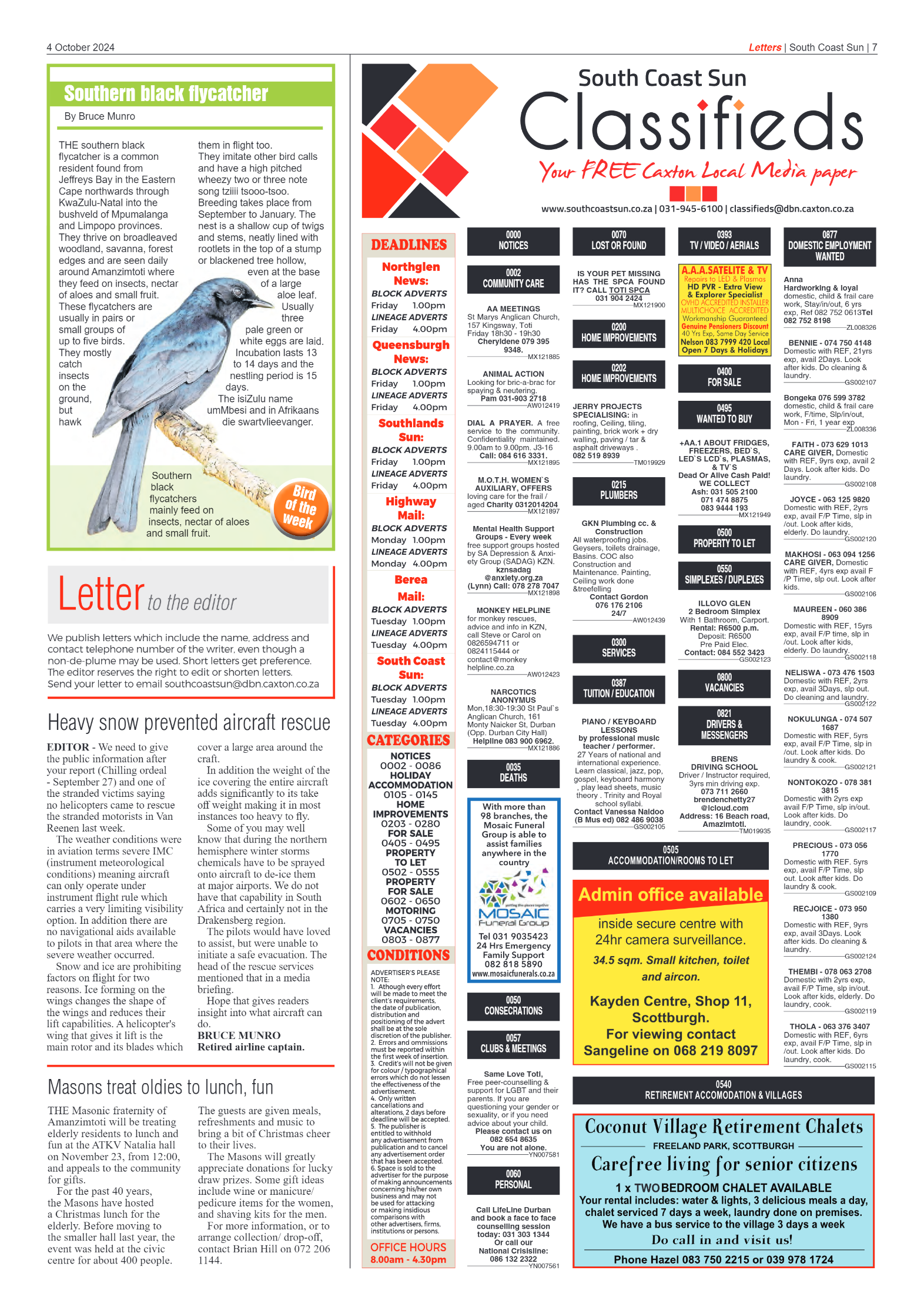 South Coast Sun 04 October 2024 page 7