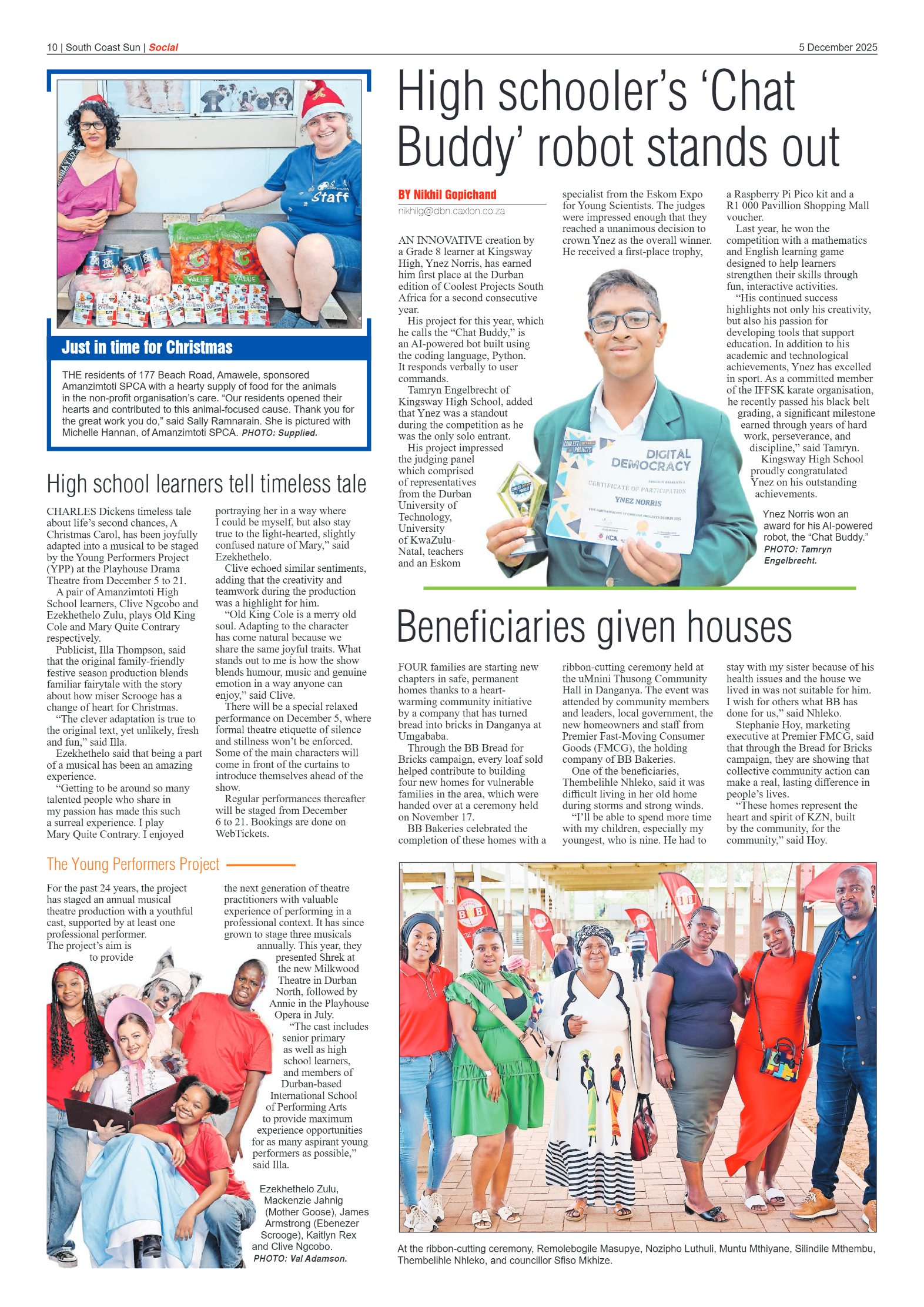 South Coast Sun 05 December 2025 page 10