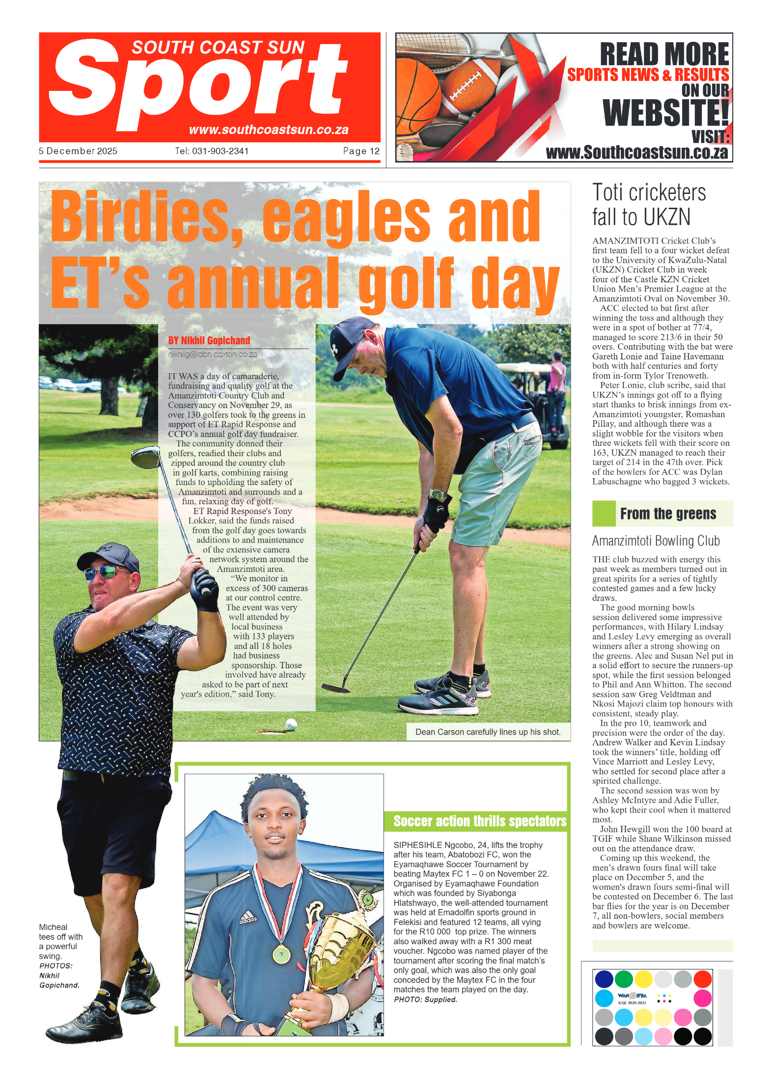 South Coast Sun 05 December 2025 page 12