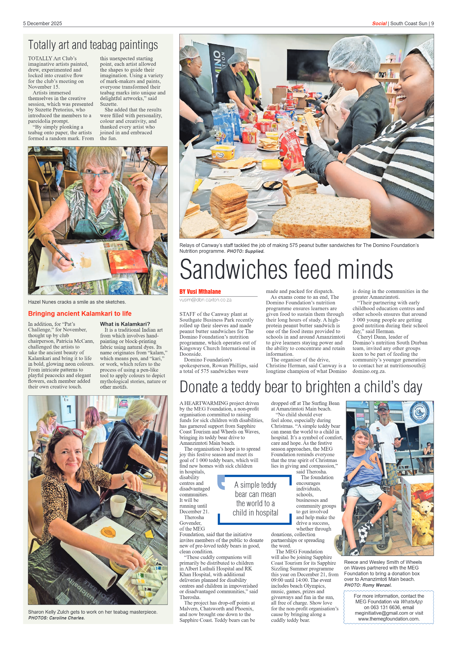 South Coast Sun 05 December 2025 page 9