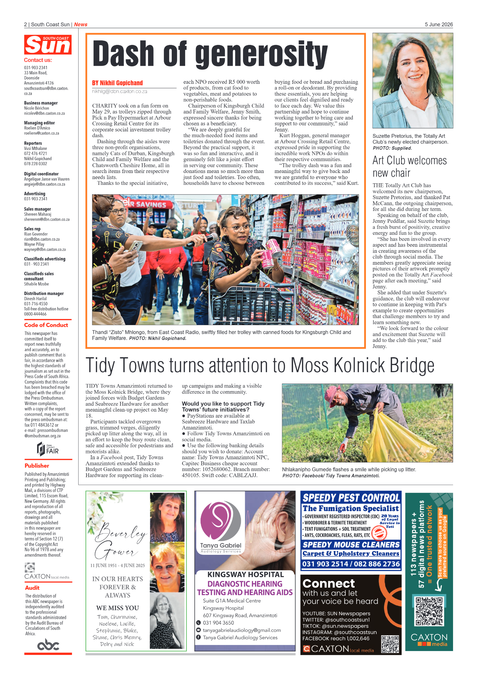 South Coast Sun 05 June 2026 page 2