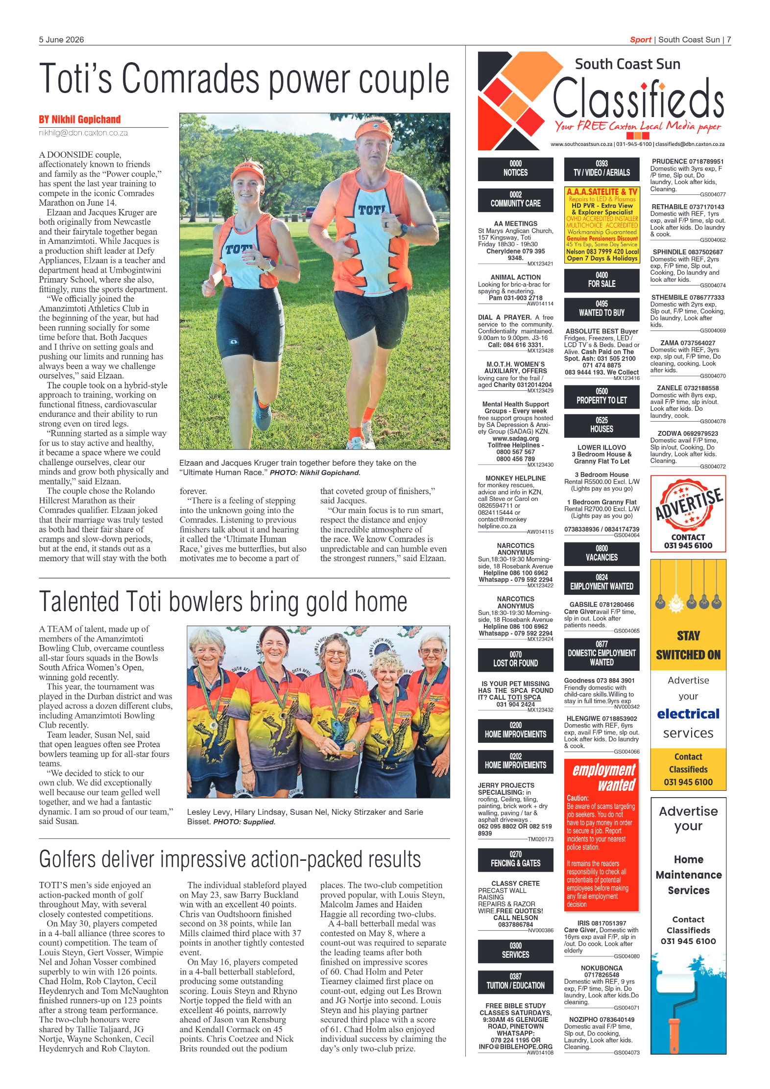 South Coast Sun 05 June 2026 page 6