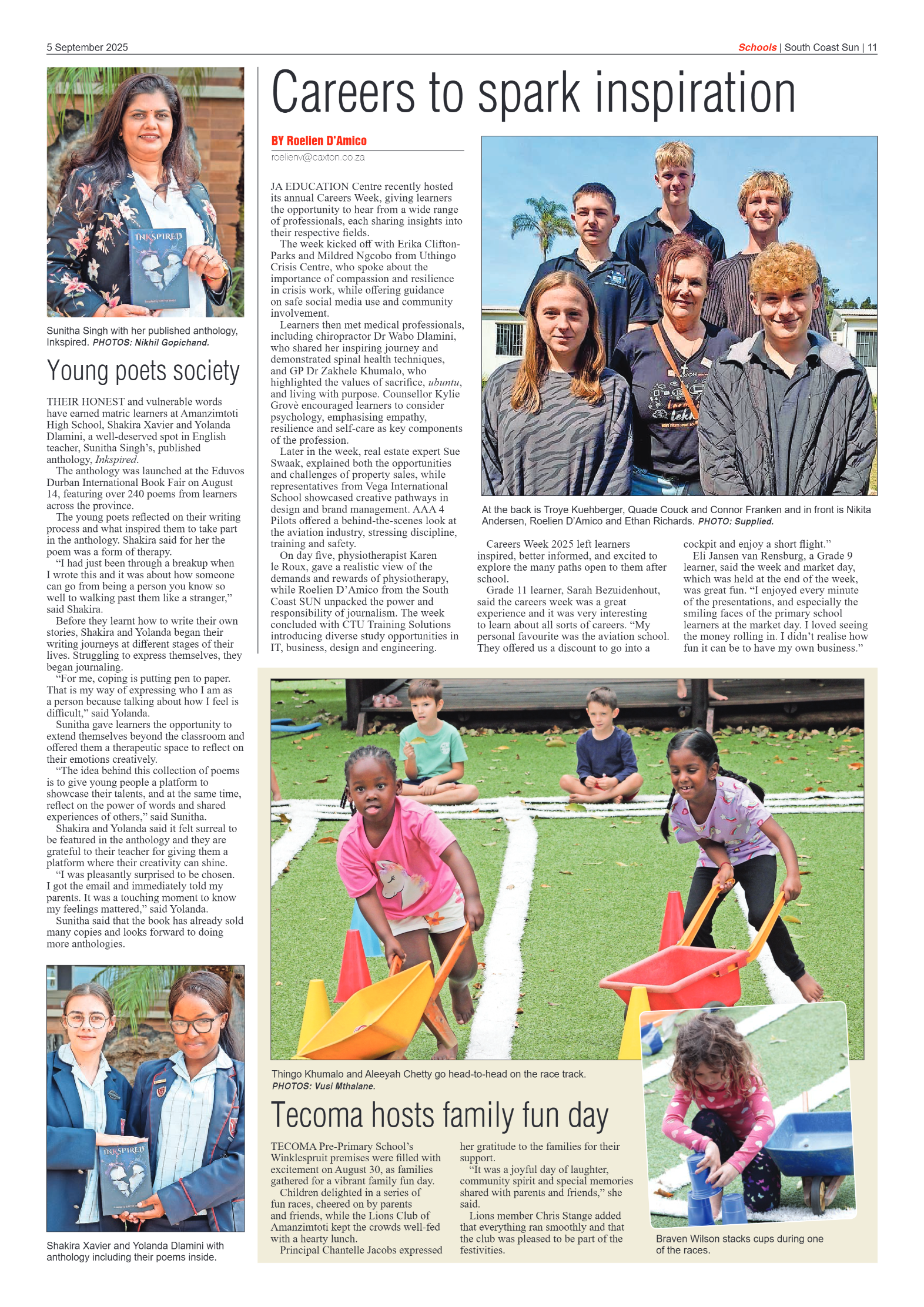South Coast Sun 05 September 2025 page 11