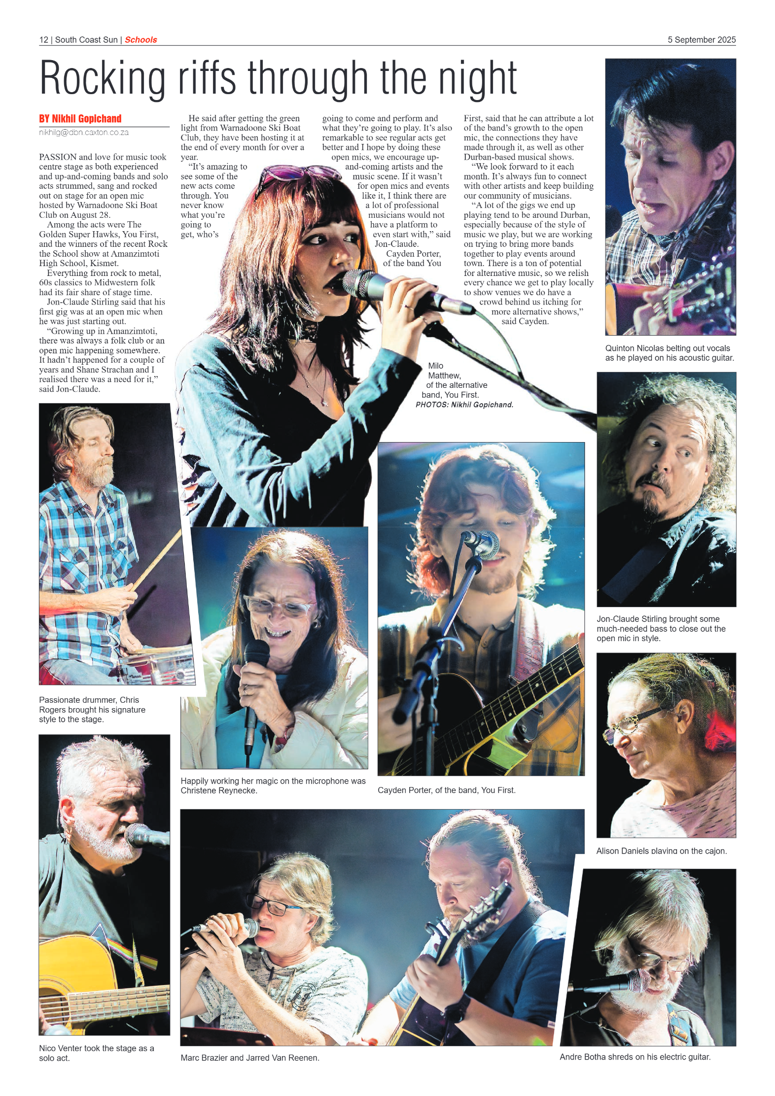 South Coast Sun 05 September 2025 page 12