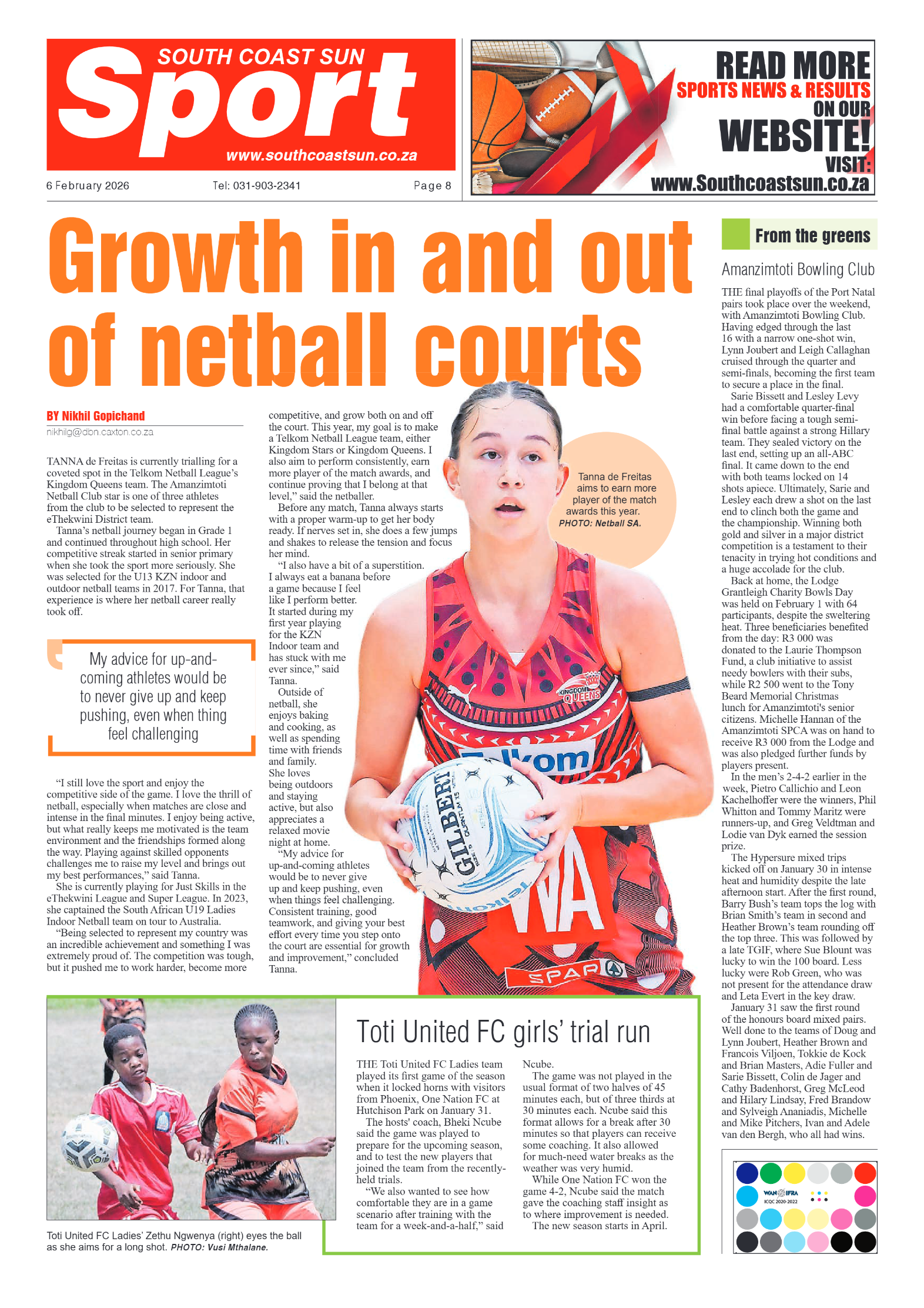 South Coast Sun 06 February 2026 page 8