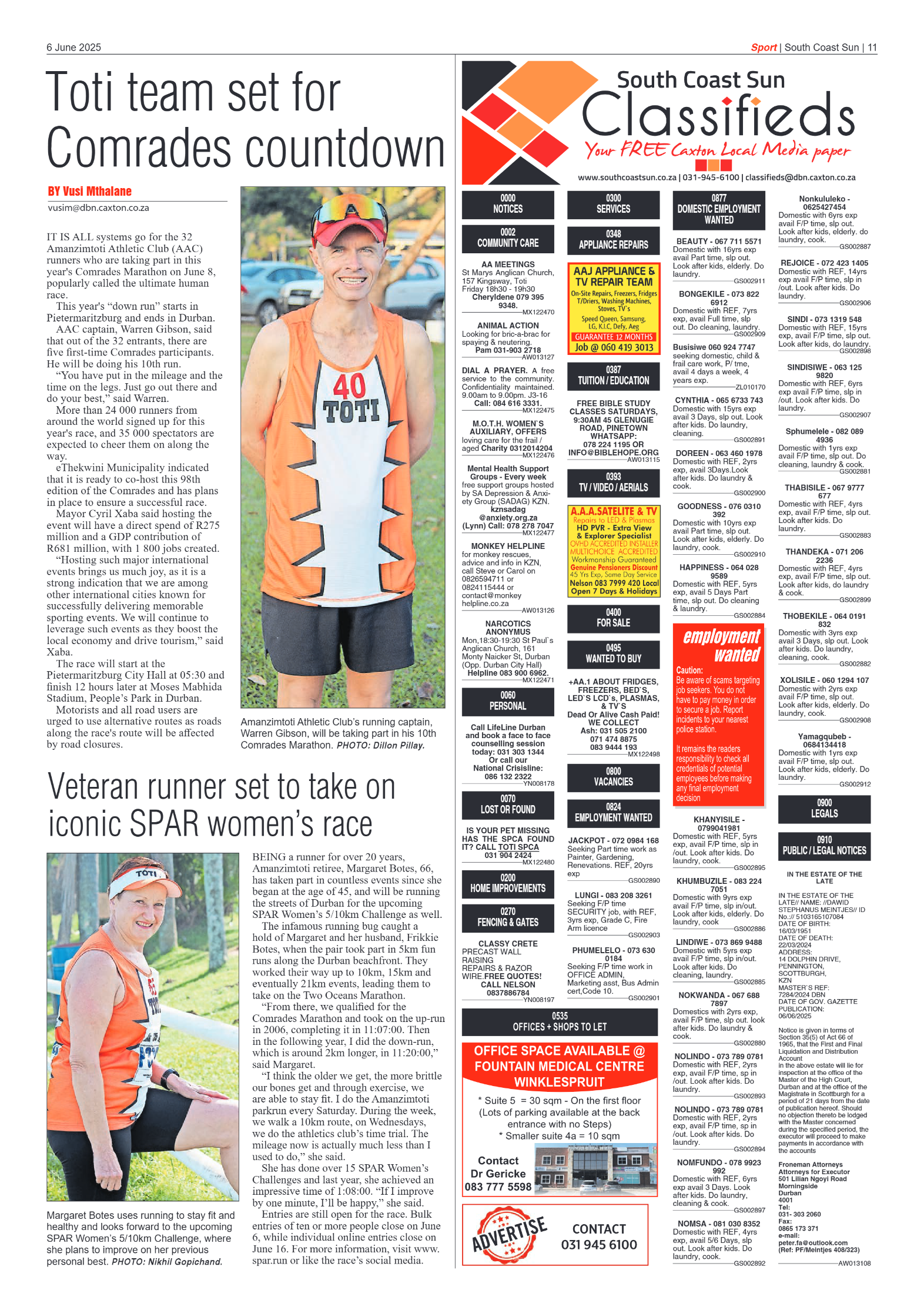 South Coast Sun 06 June 2025 page 10