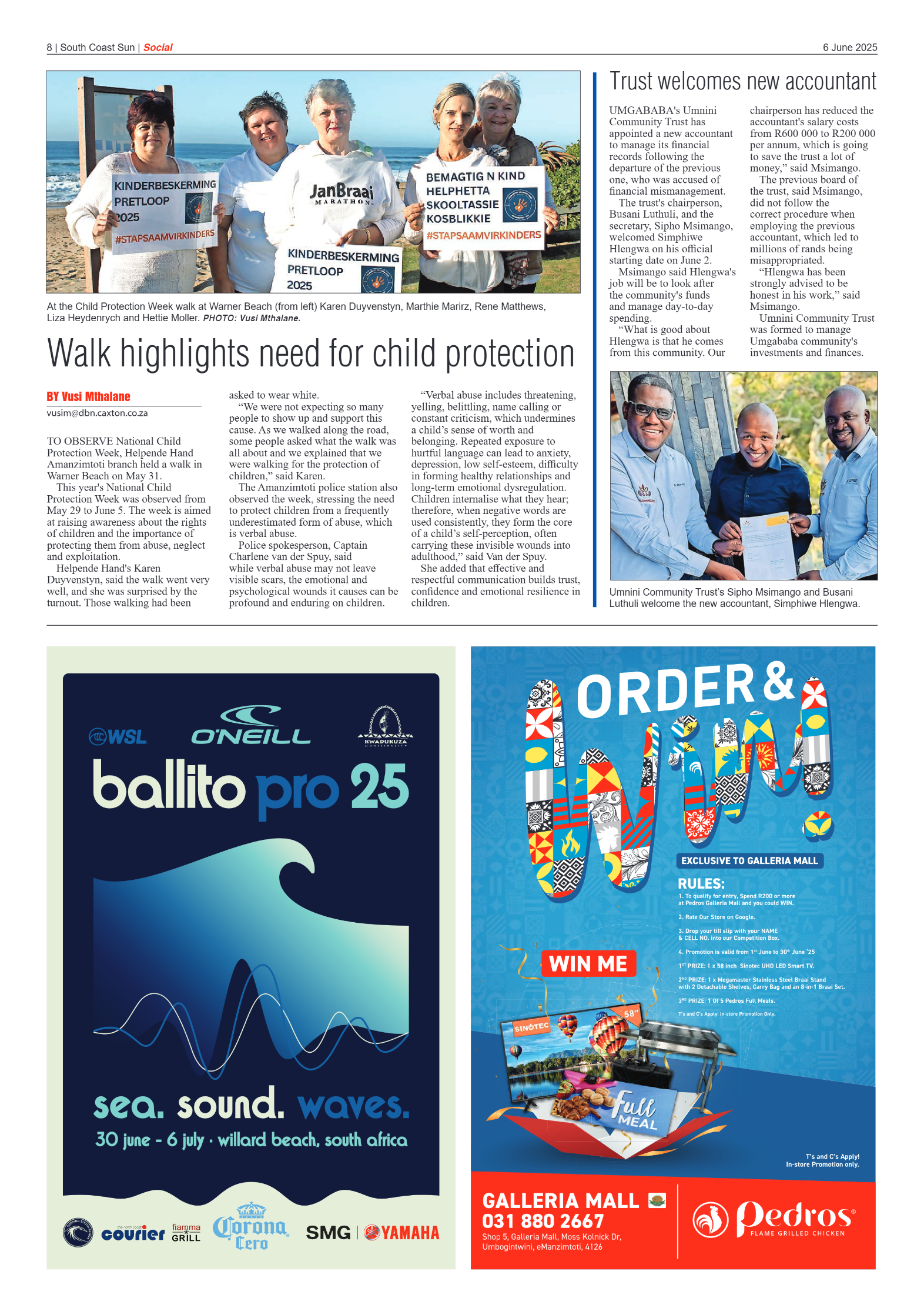 South Coast Sun 06 June 2025 page 7
