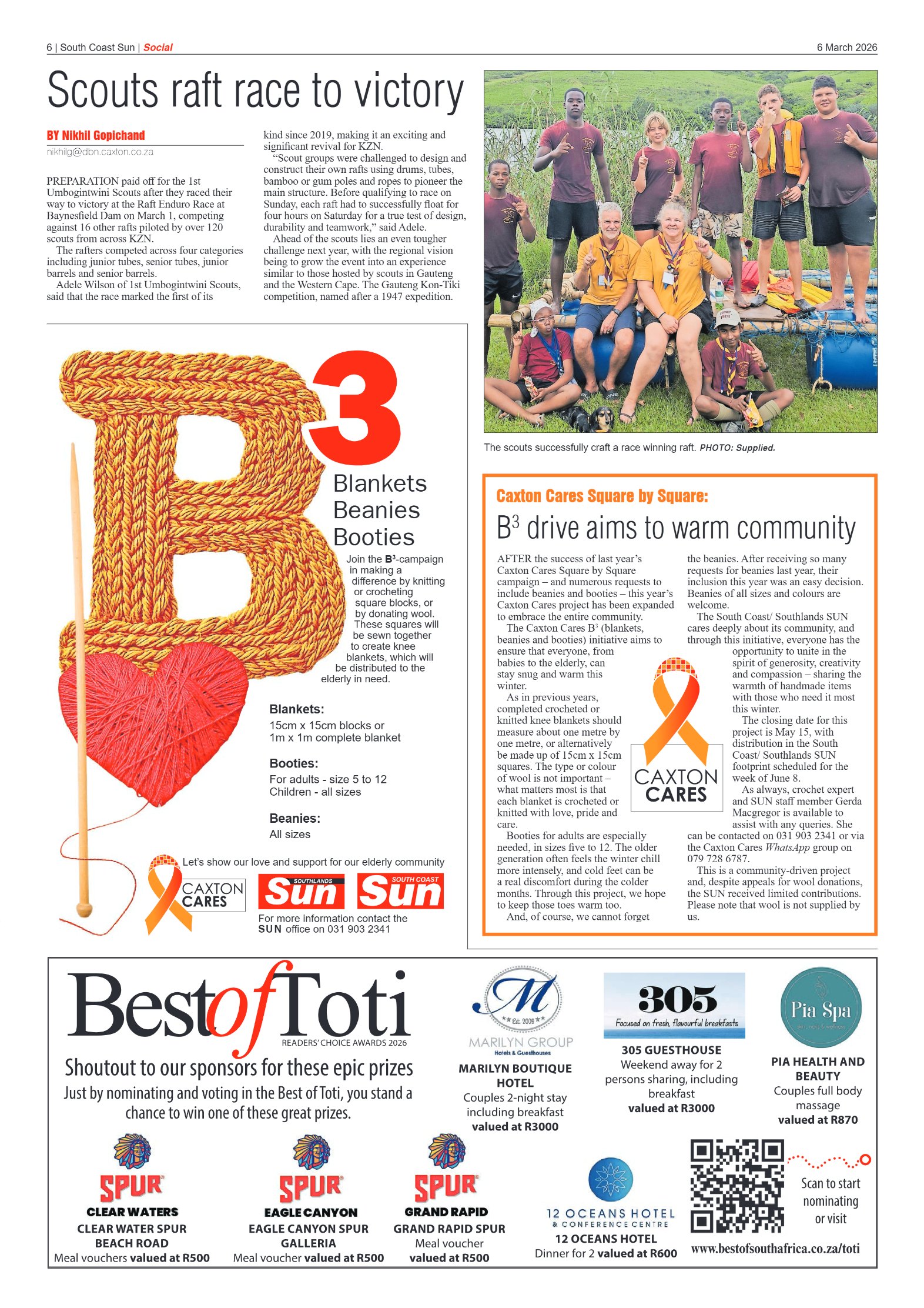 South Coast Sun 06 March 2026 page 6
