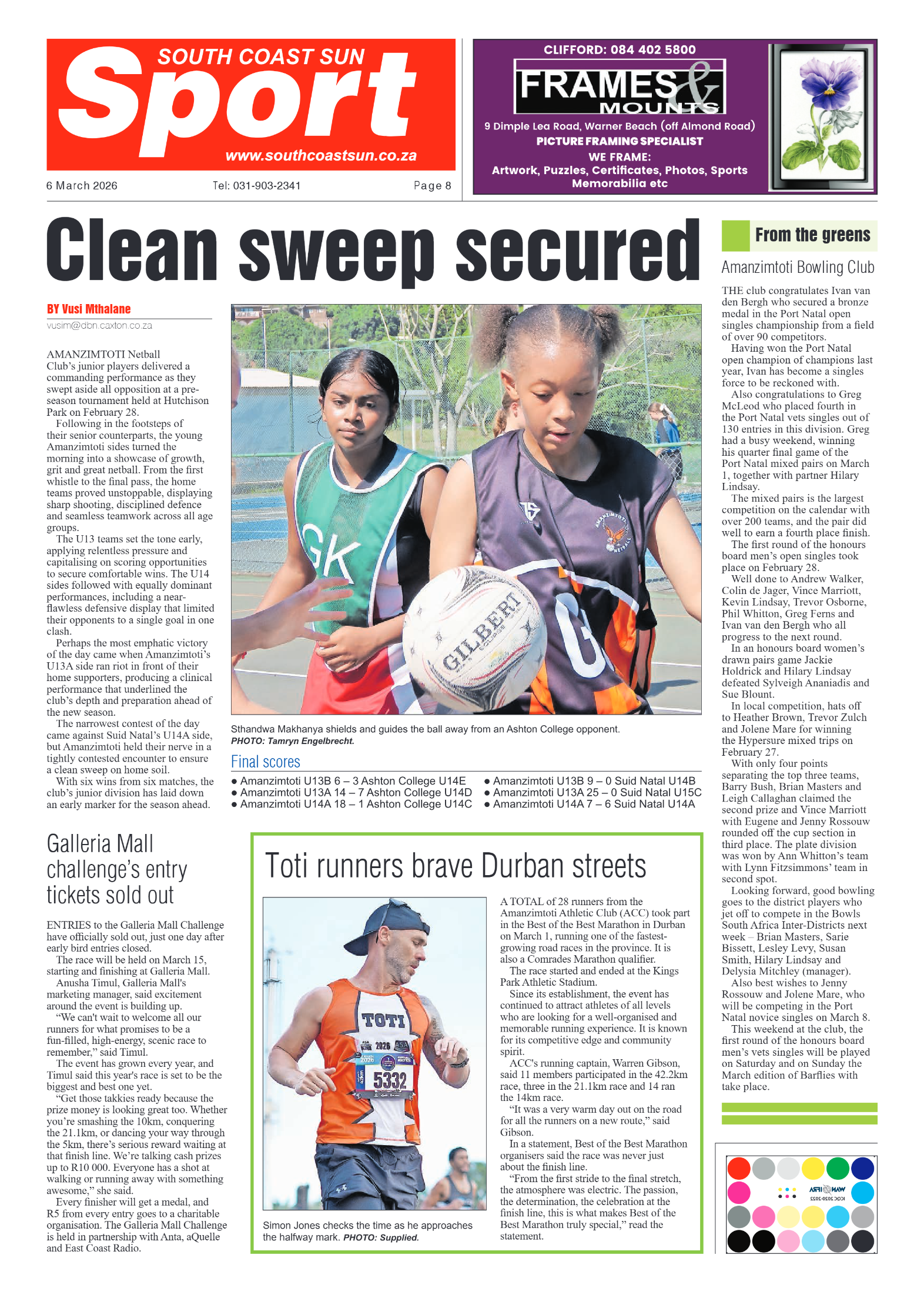 South Coast Sun 06 March 2026 page 8