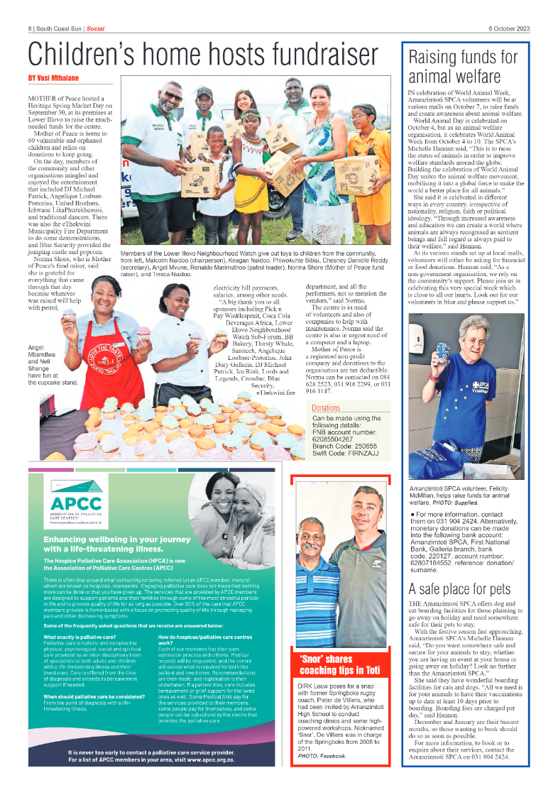 South Coast Sun 06 October 2023 page 8