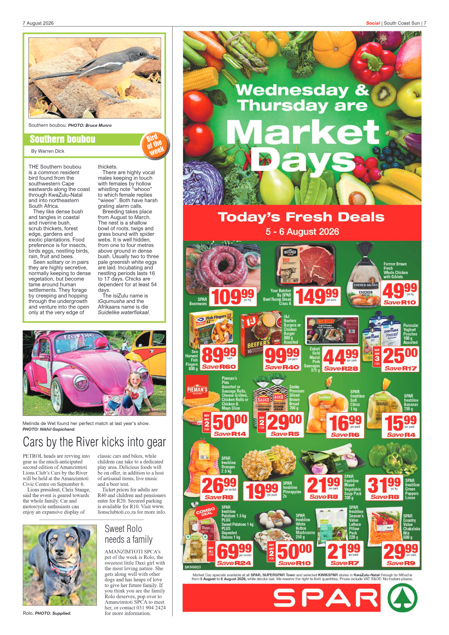 South Coast Sun 07 August 2026 page 7