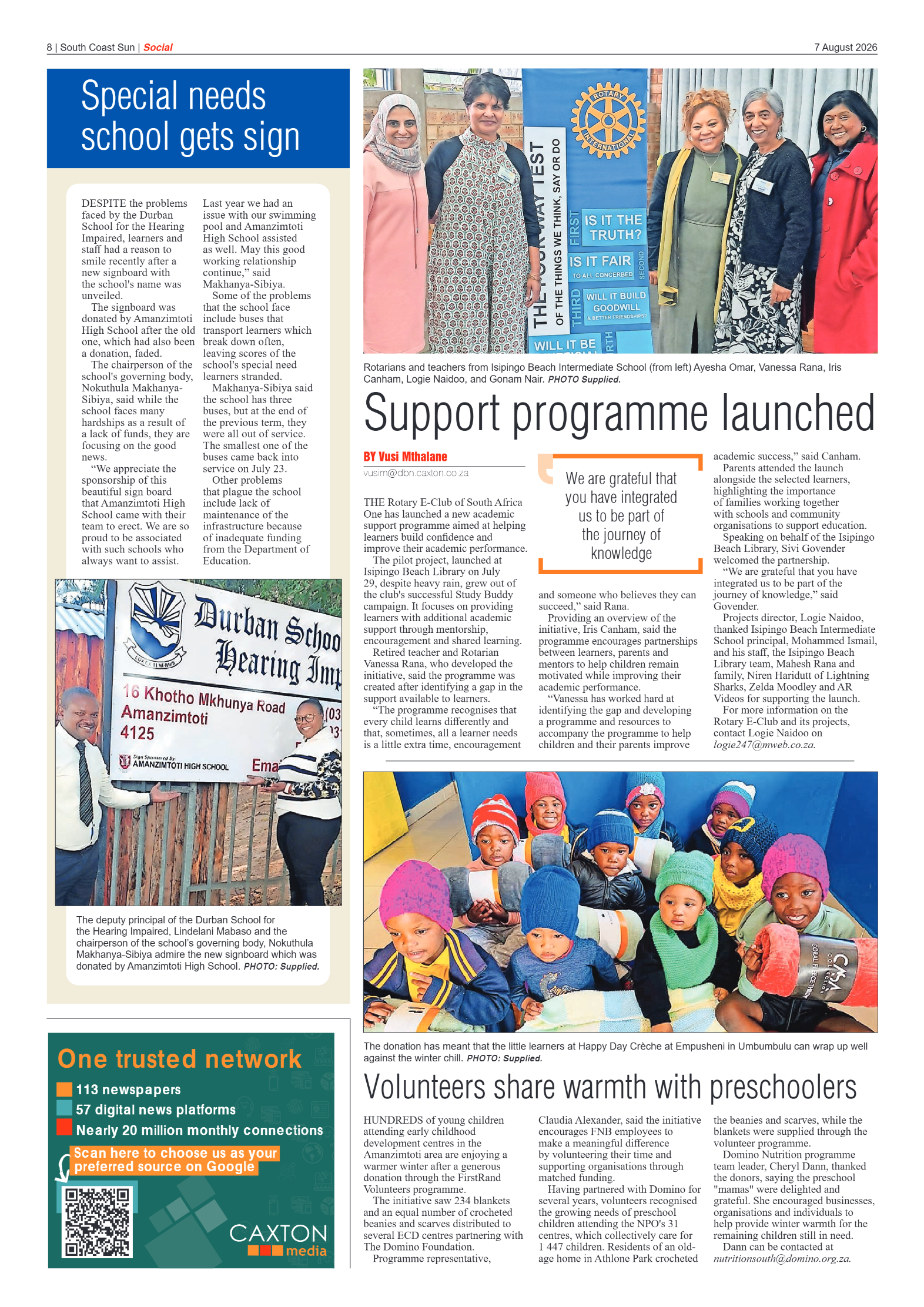 South Coast Sun 07 August 2026 page 8