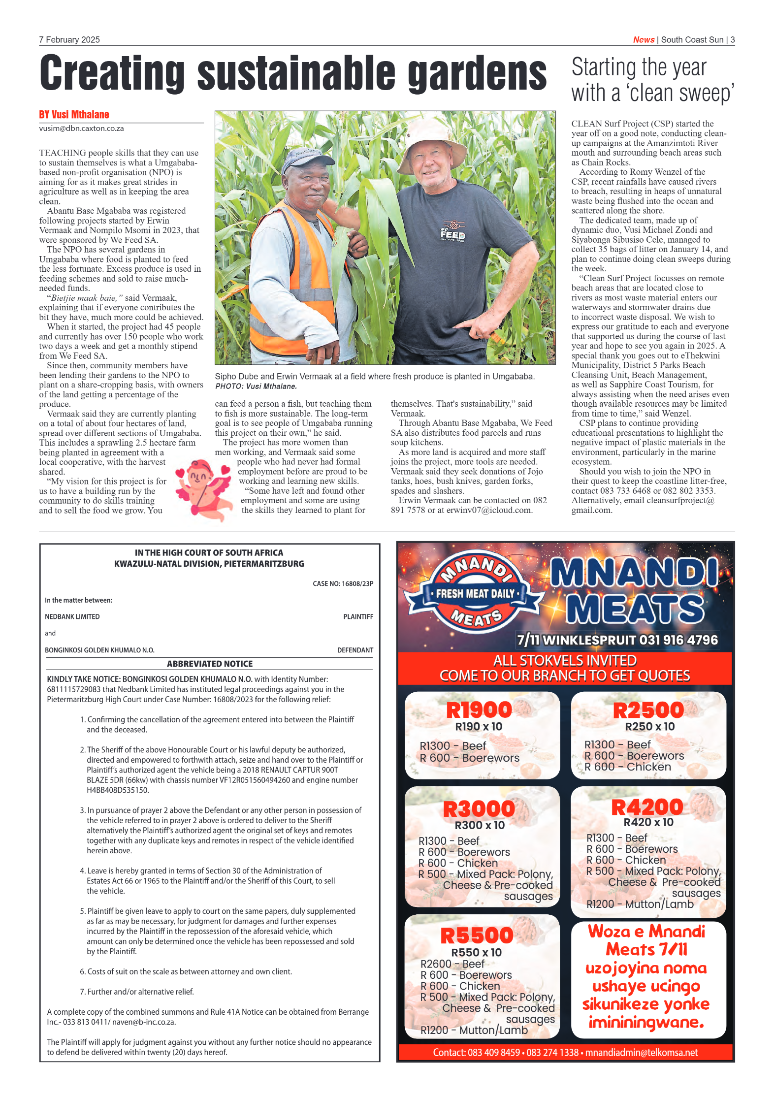 South Coast Sun 07 February 2025 page 3