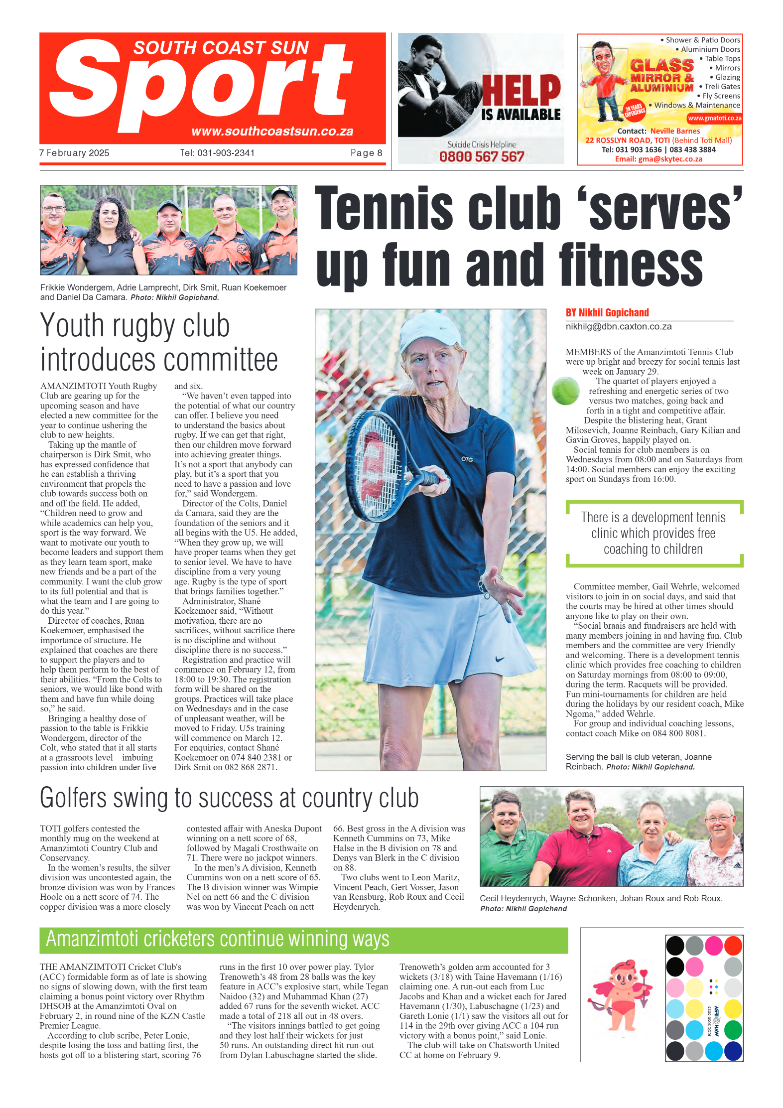 South Coast Sun 07 February 2025 page 8