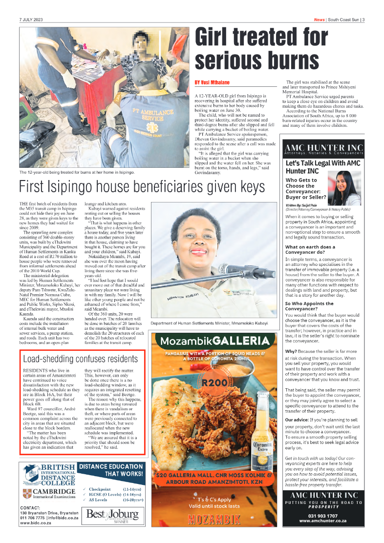 South Coast Sun 7 July 2023 page 3