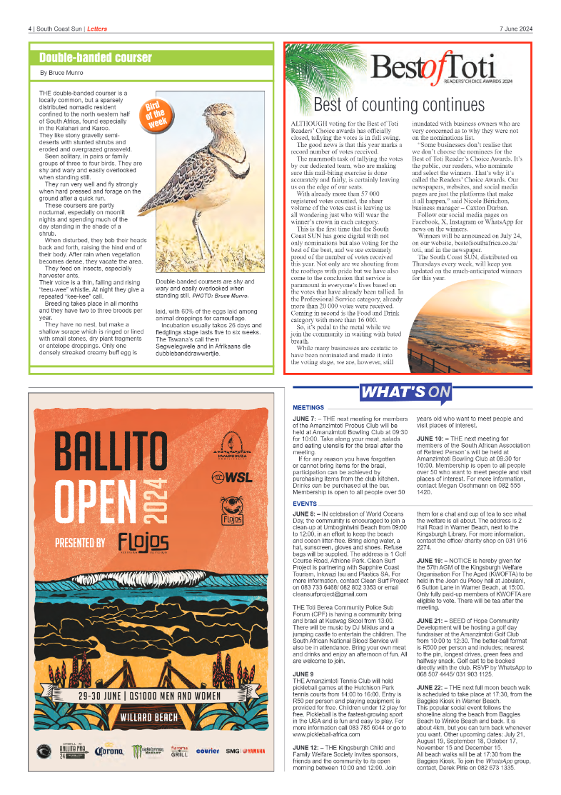 South Coast Sun 07 June 2024 page 4